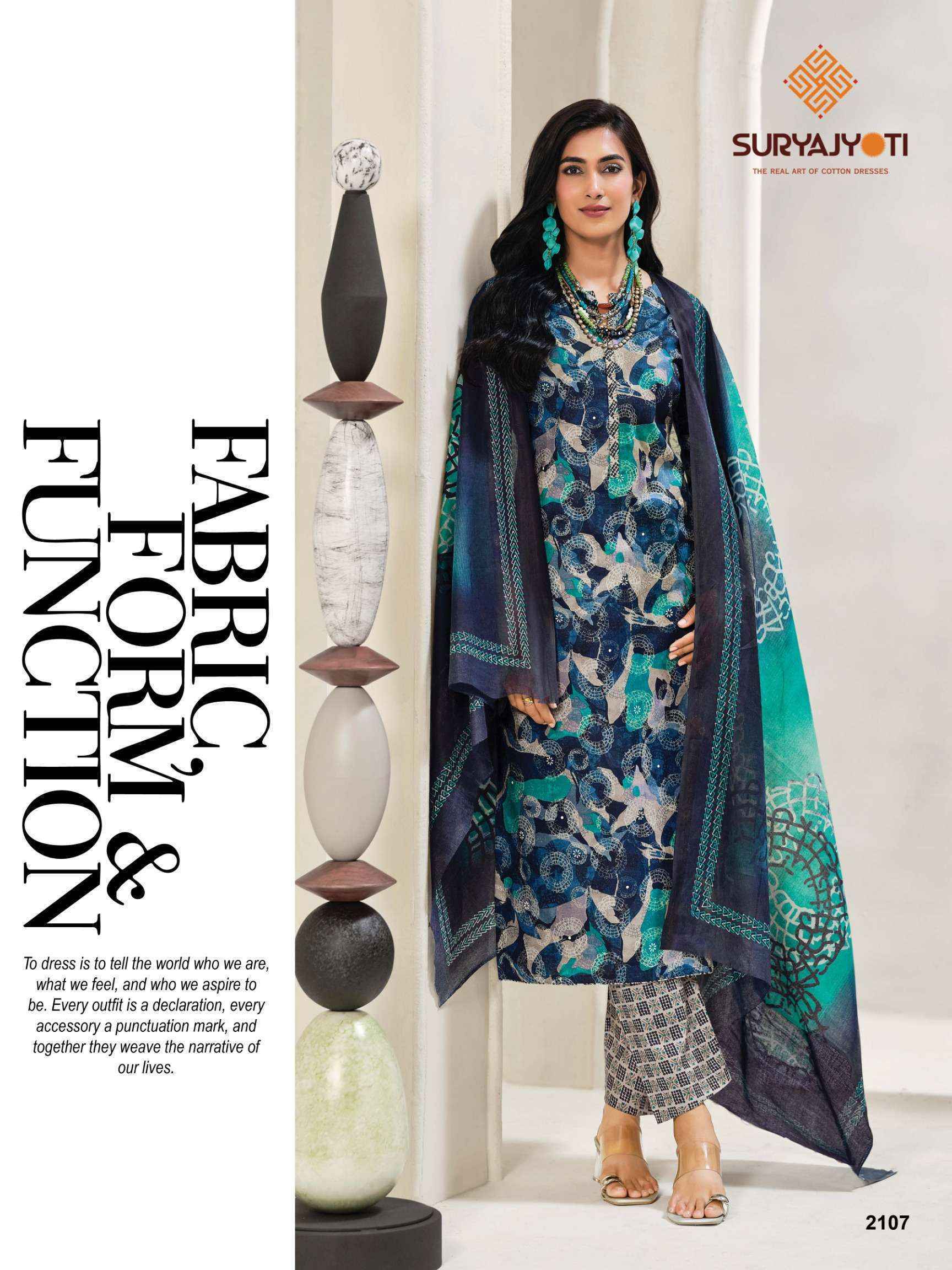 Suryajyoti Zion Cotton Vol-21 Readymade Cotton Dress (16 pcs Catalogue)