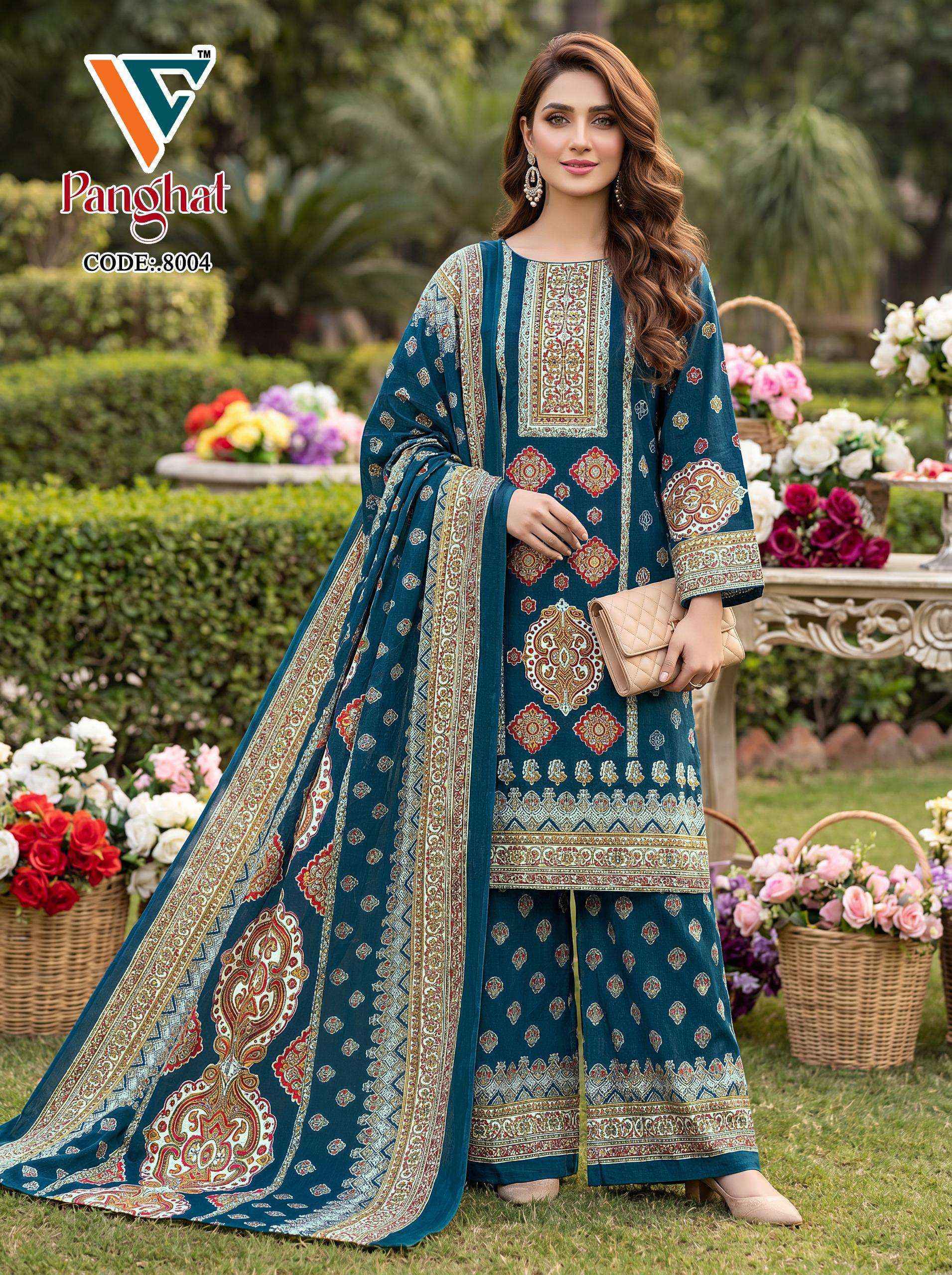 Vandana Creation Panghat Vol-9 Cotton Dress Material (8 pcs Catalogue)