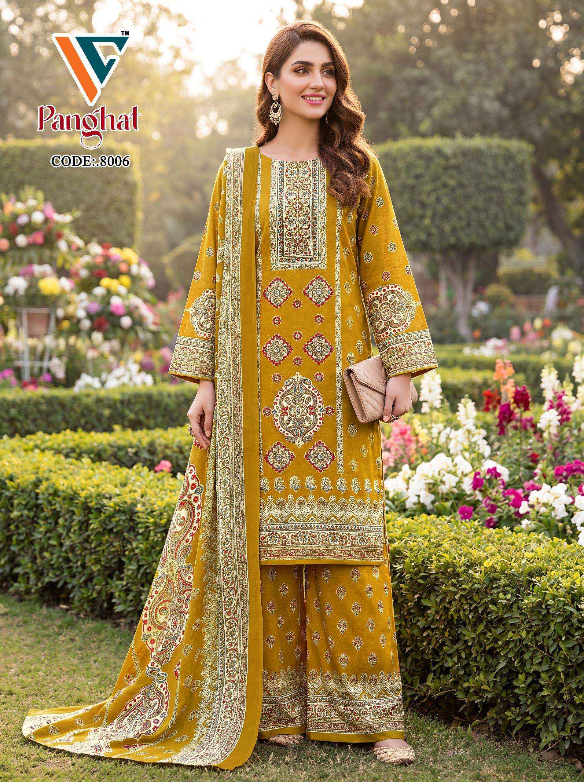 Vandana Creation Panghat Vol-9 Cotton Dress Material (8 pcs Catalogue)