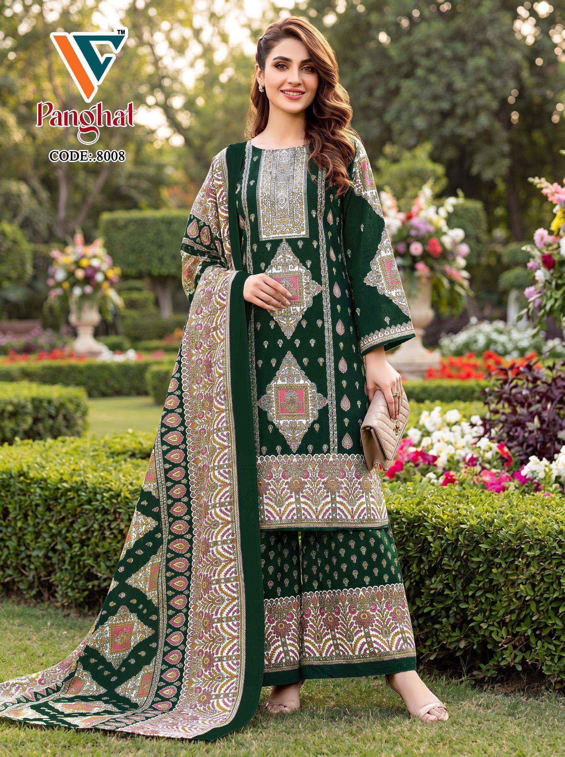 Vandana Creation Panghat Vol-9 Cotton Dress Material (8 pcs Catalogue)