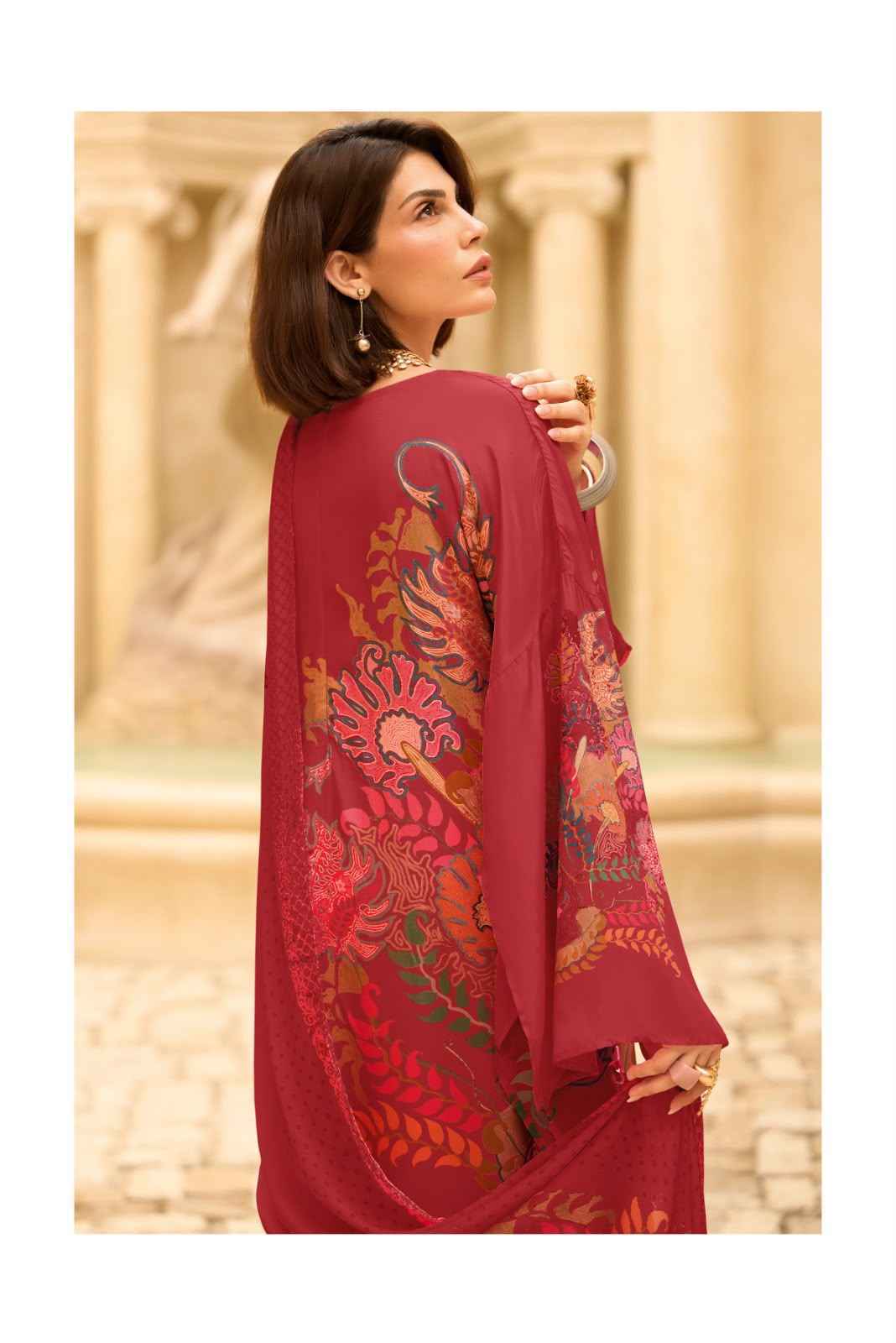 Varshaa Imprint Viscose Dress Material (3 pcs Catalogue)