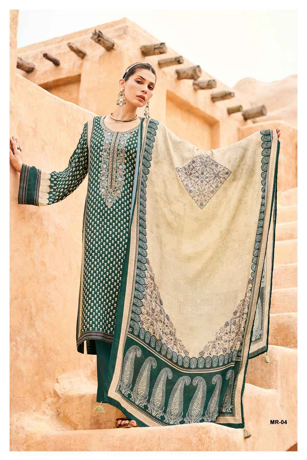 Varshaa Meher Rang Cotton Dress Material (4 pcs Catalogue)