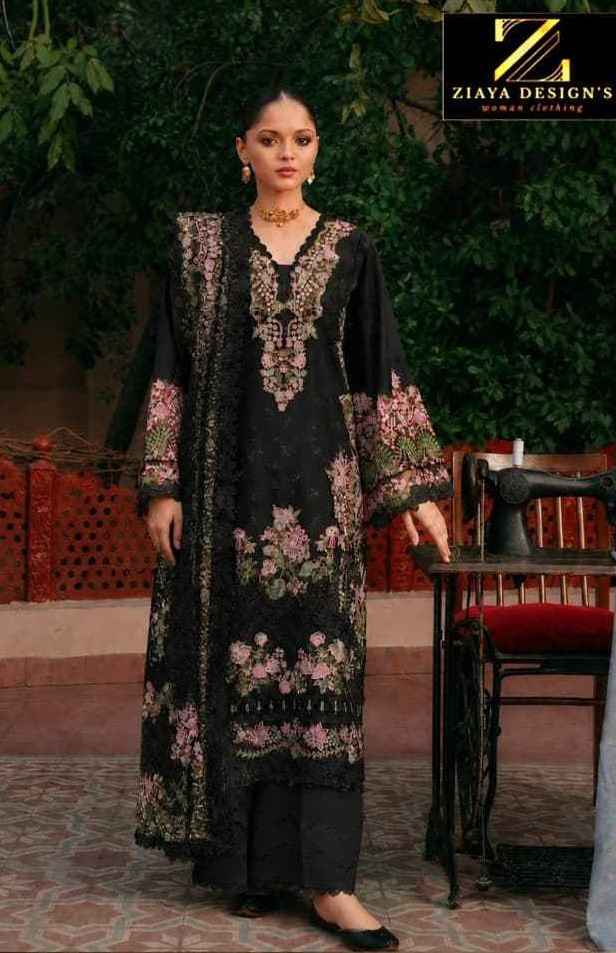 Ziaya Design D No-1132 Cambric Cotton Dress Material (4 Pc Catalouge)
