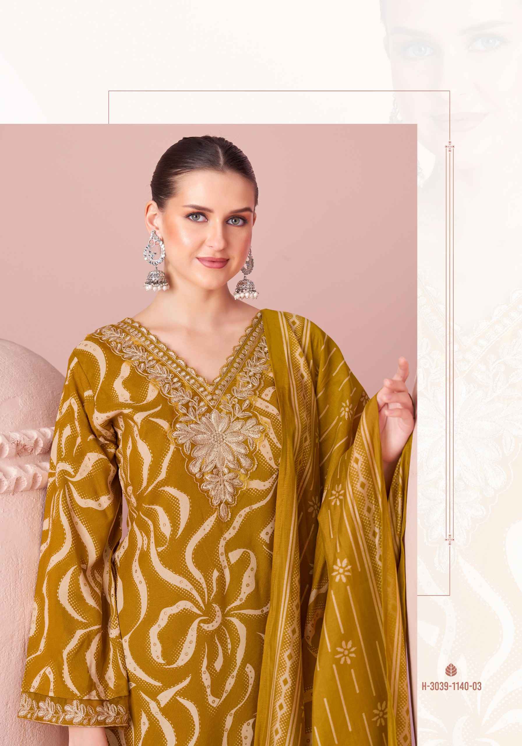 Alok Jade Bagh Viscose Reyon Dress Material 6 pcs Catalogue