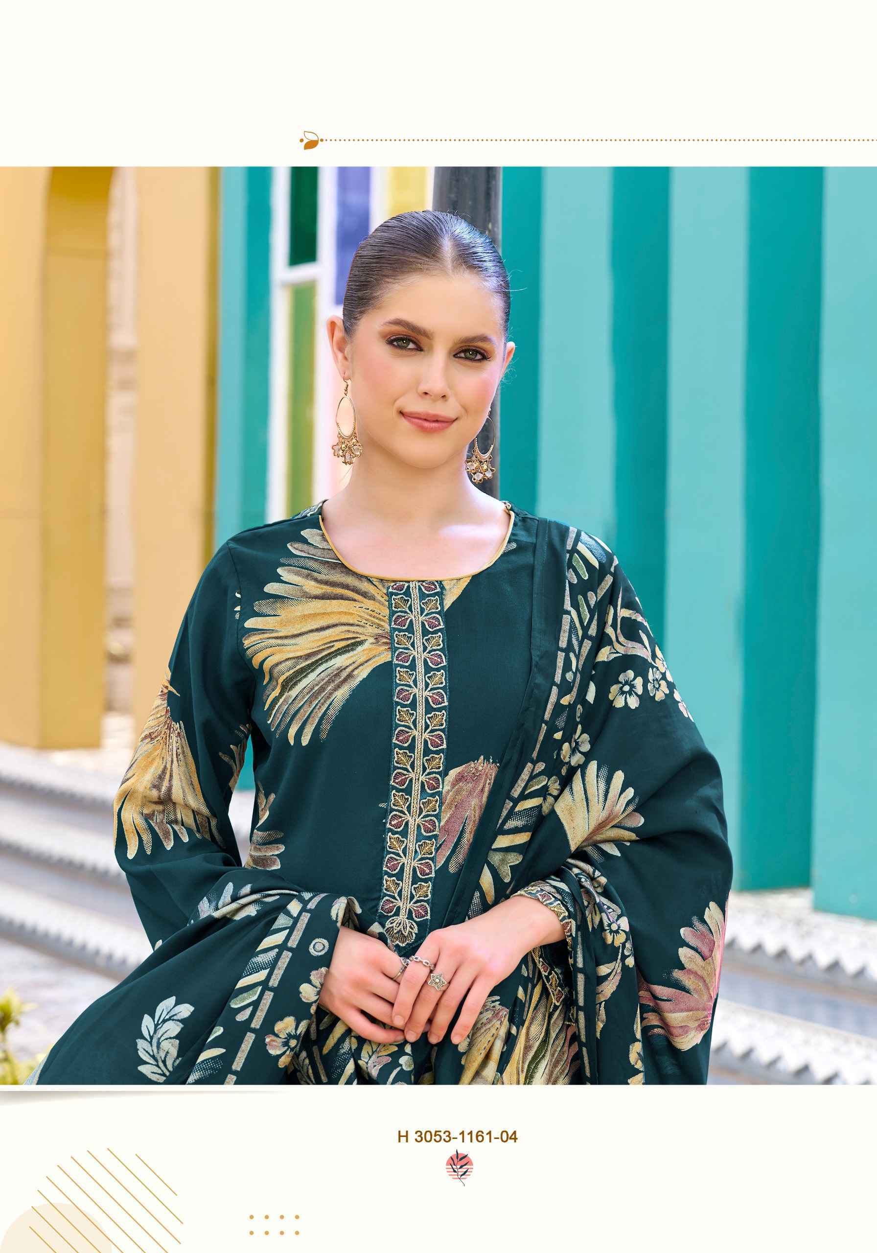 Alok Turkish Edition-14 Viscose Reyon Dress Material (6 pcs Catalogue)