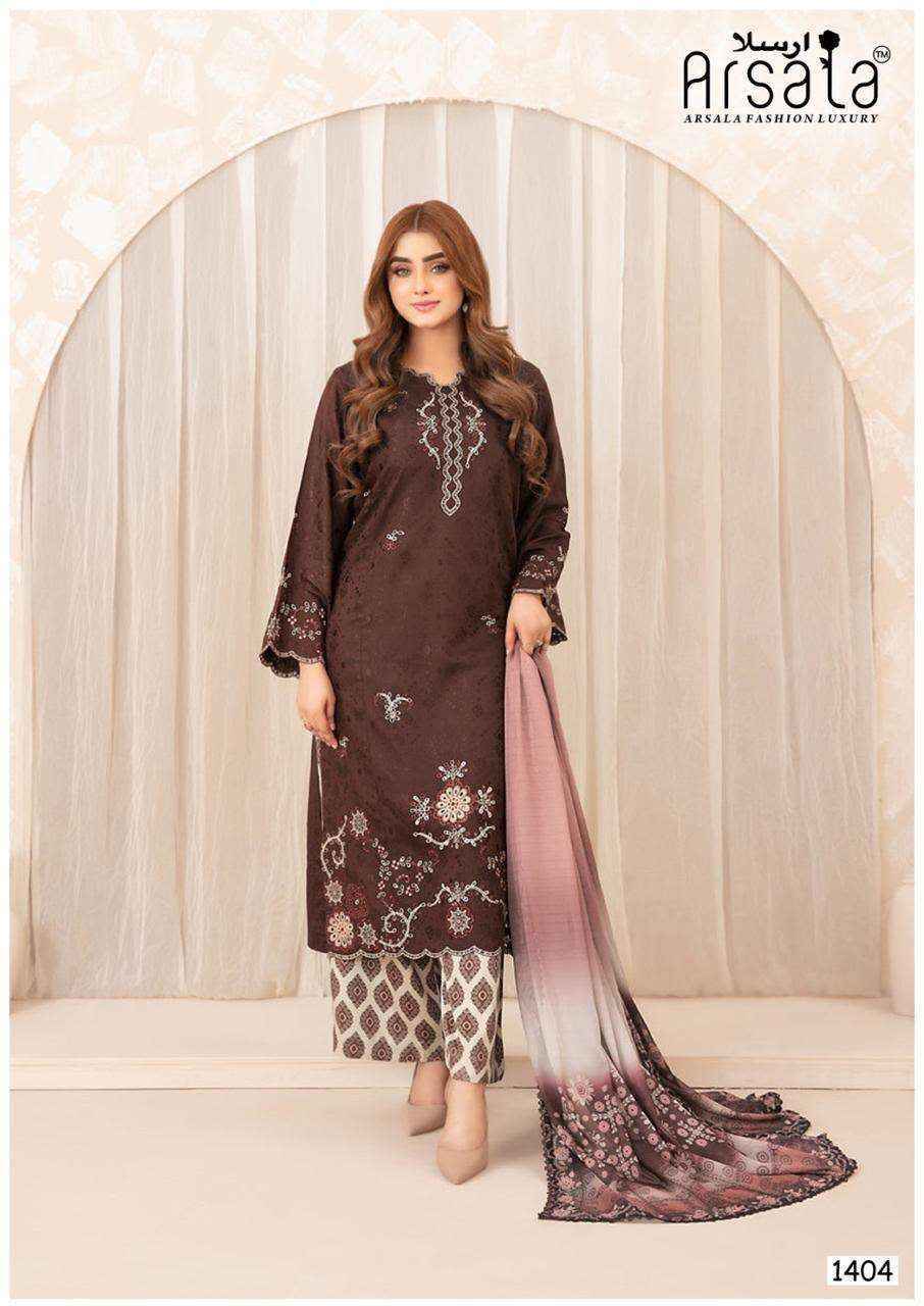 Arsala Fashion Amira Vol 14 Cotton Dress Material 6 pcs Catalogue
