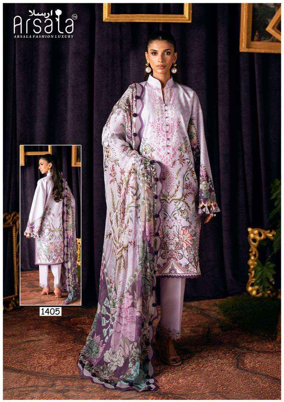 Arsala Fashion Amira Vol 14 Cotton Dress Material 6 pcs Catalogue