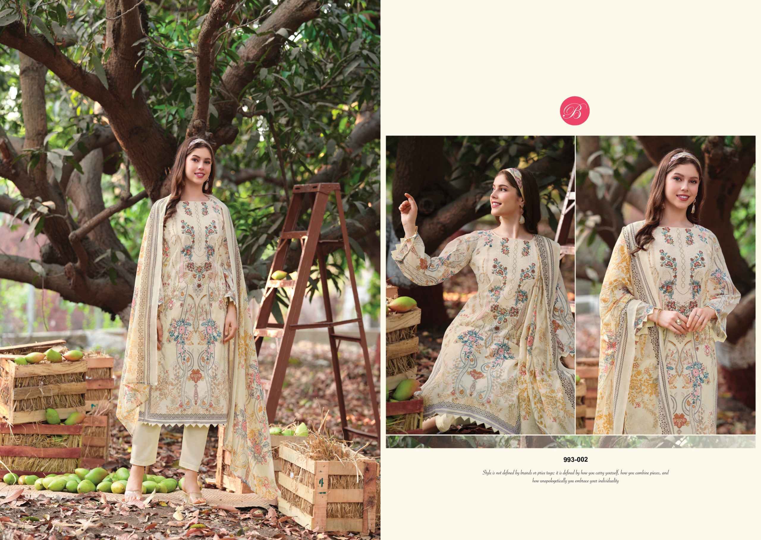 Belliza Naira Vol 152 Cotton Dress Material 8 pcs Cataloge