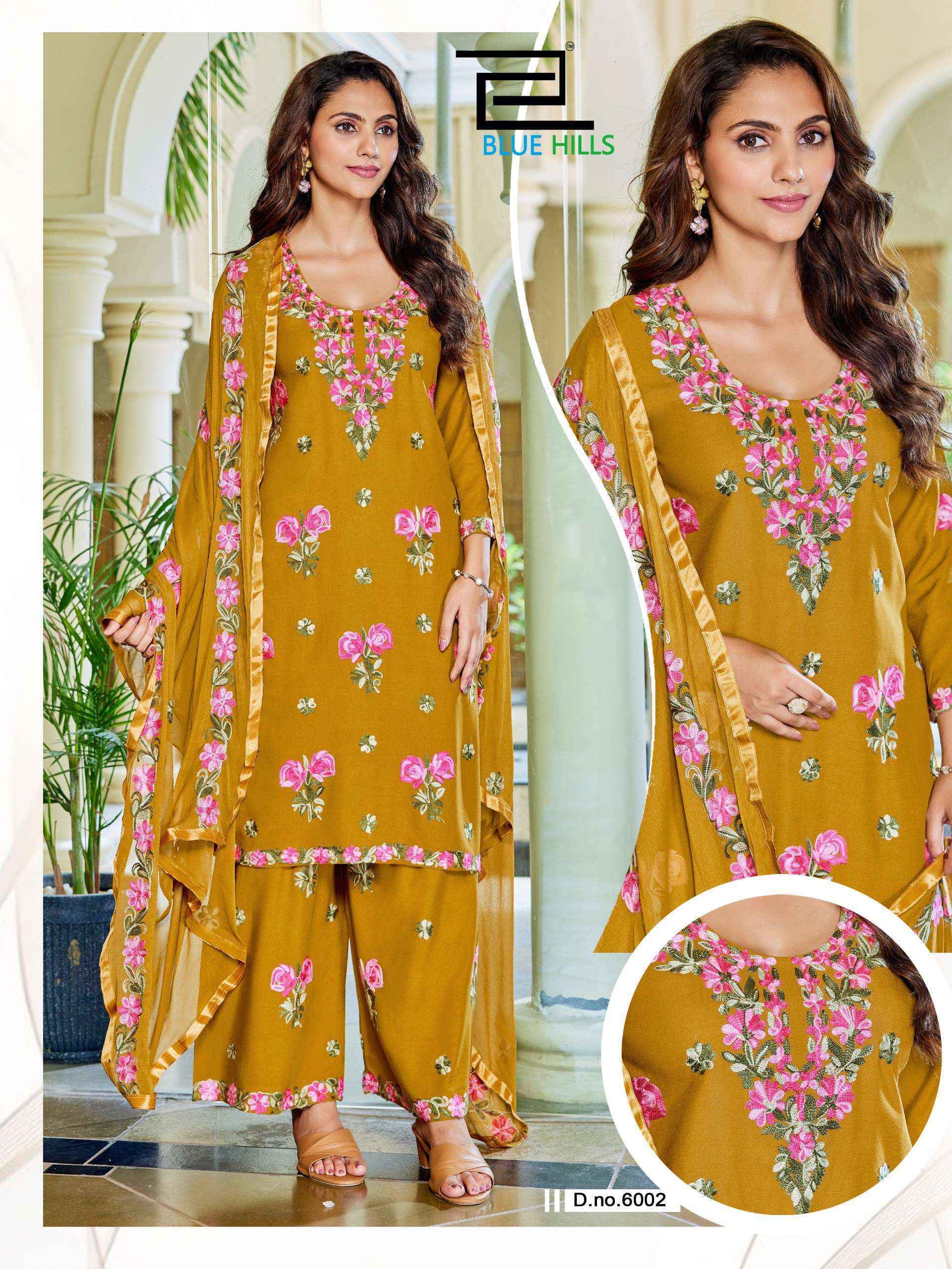 Blue Hills Jannat Vol 3 Rayon Kurti Combo 4 pcs Catalogue