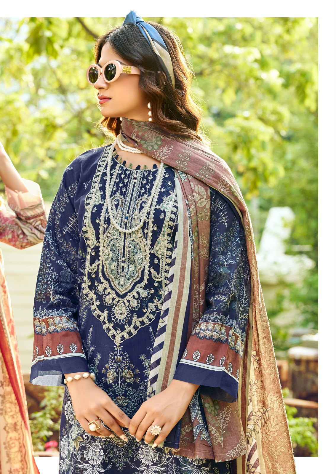 Cosmos Jazmin Vol-3 Lawn Cotton Dress Material (6 pcs Catalogue)