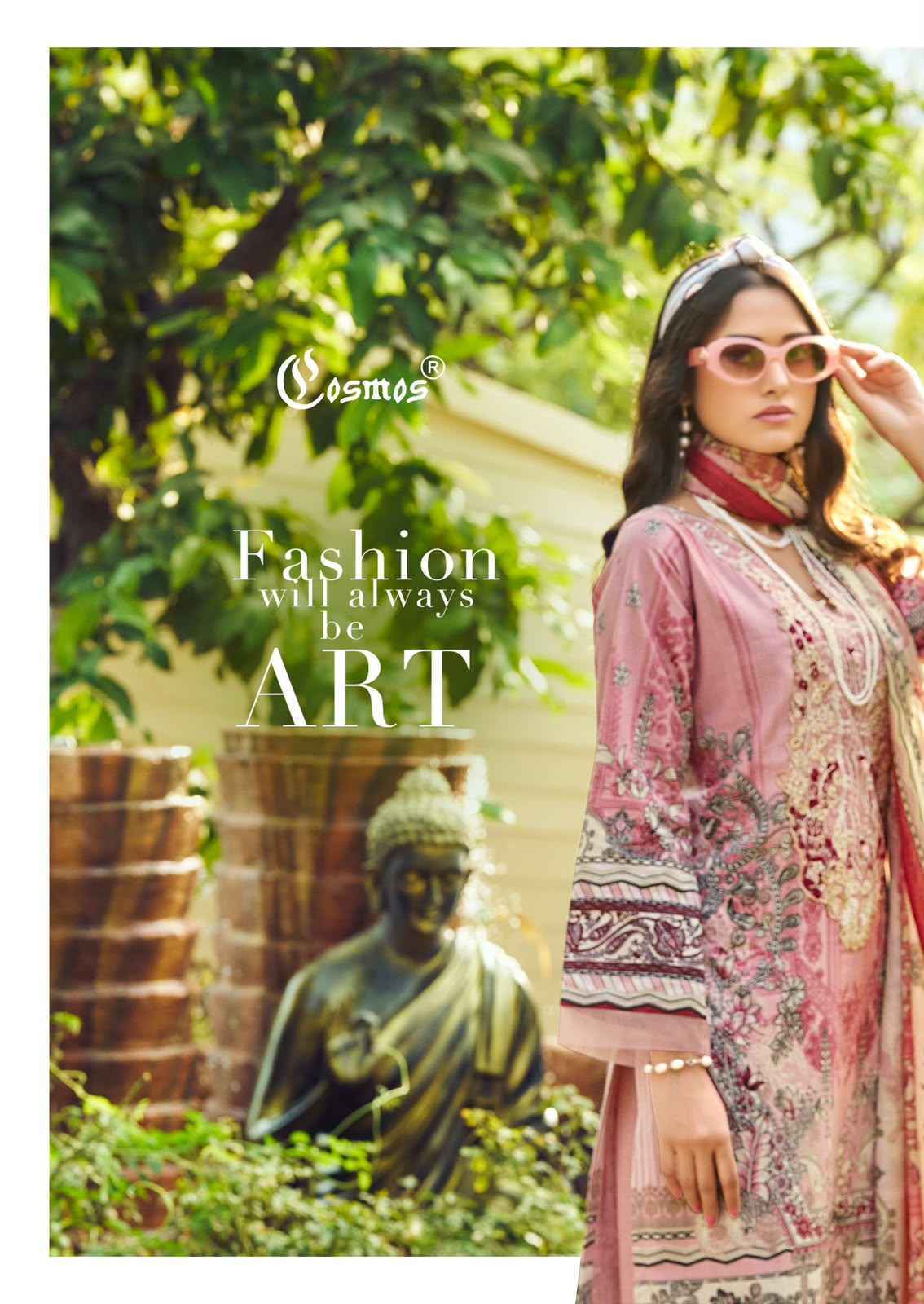Cosmos Jazmin Vol-3 Lawn Cotton Dress Material (6 pcs Catalogue)