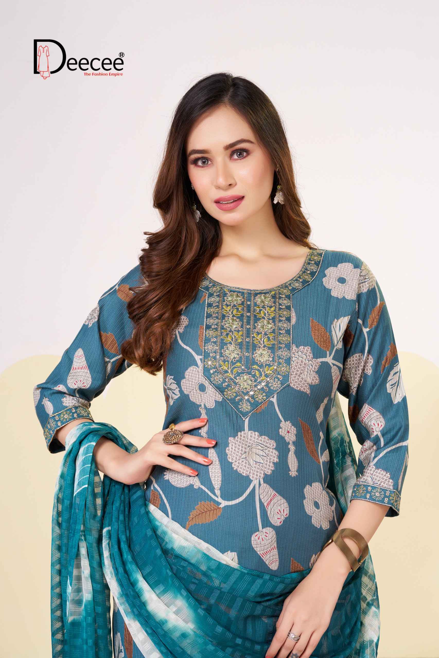 Deecee Melody Barlin Kurti Combo 6 Pc Catalog