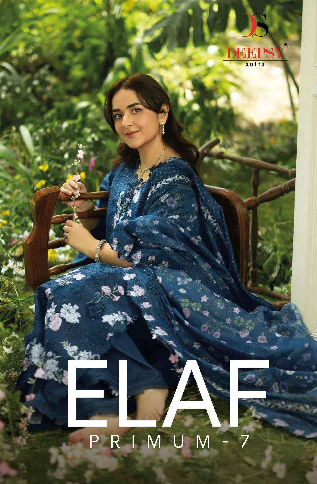 Deepsy Elaf Premium Vol-7 Cotton Dress Material (6 pcs Catalogue)