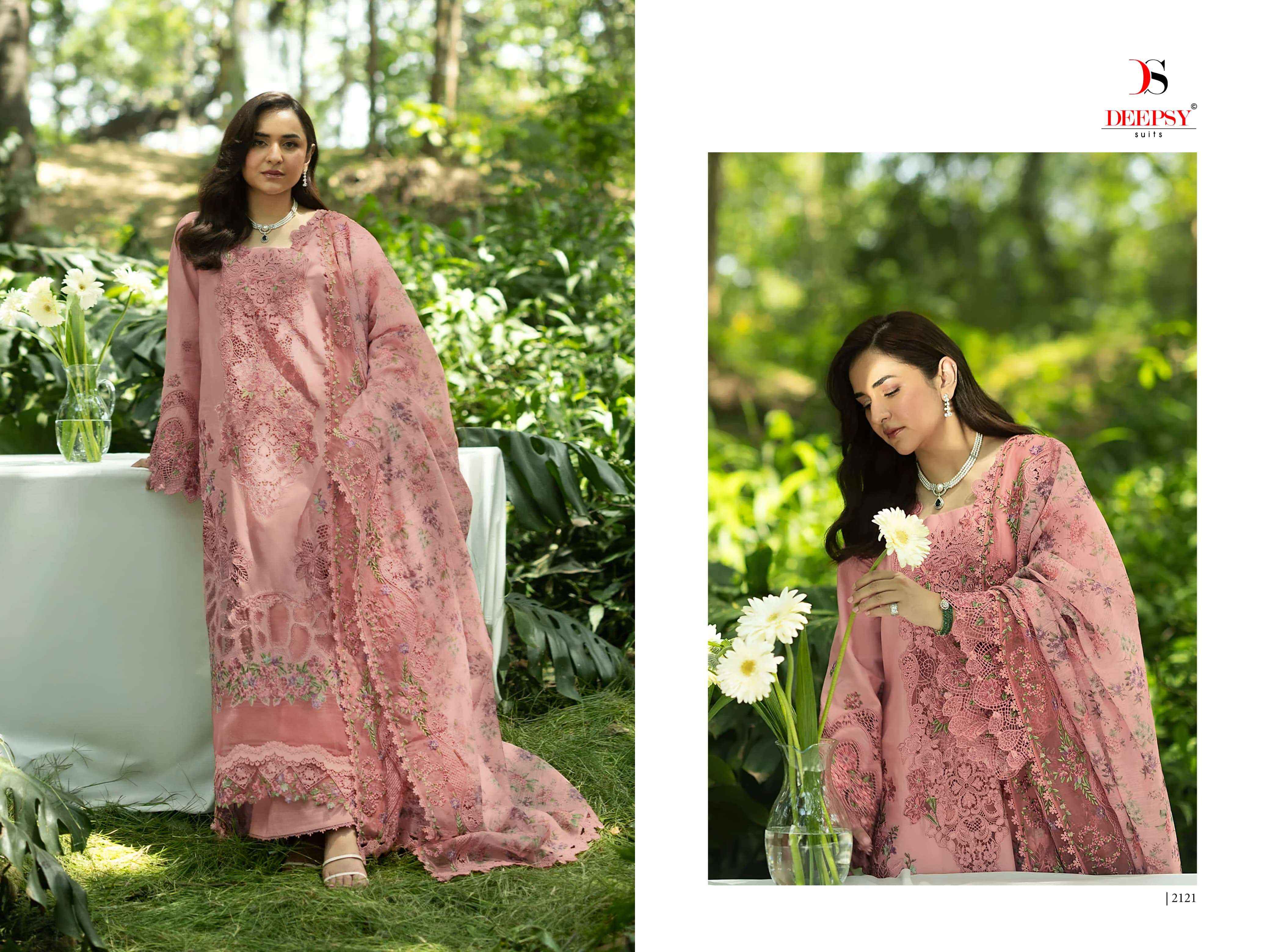 Deepsy Elaf Premium Vol-8 Cotton Dress Material (6 pcs Catalogue)