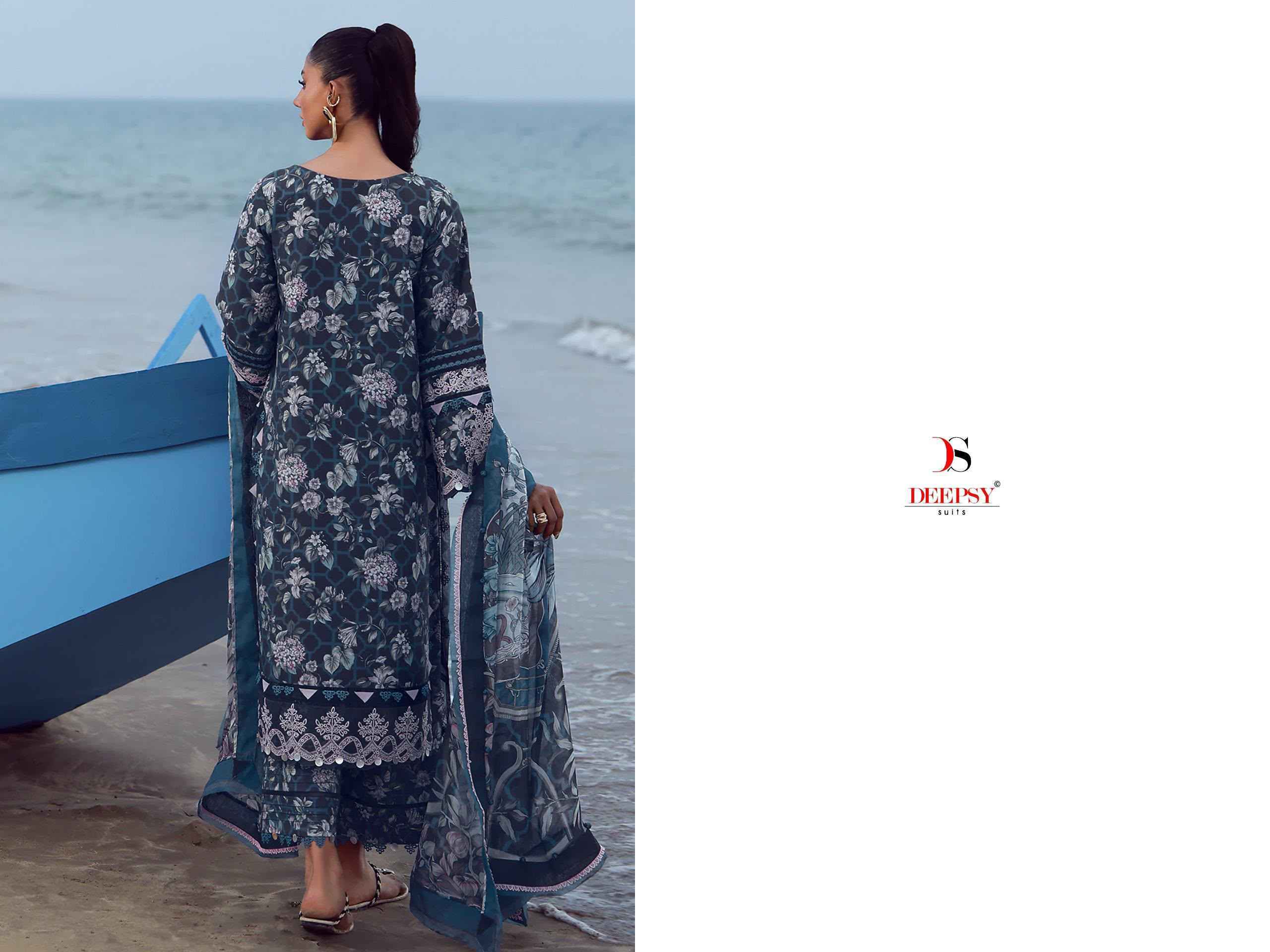 Deepsy Jade Flora Premium Vol-2 Cotton Dress Material (8 pcs Catalogue)
