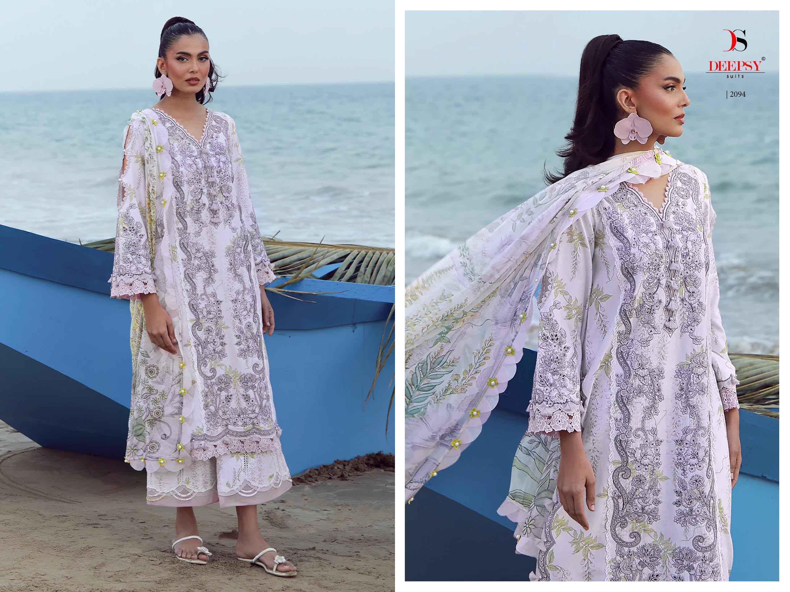 Deepsy Jade Flora Premium Vol-2 Cotton Dress Material (8 pcs Catalogue)