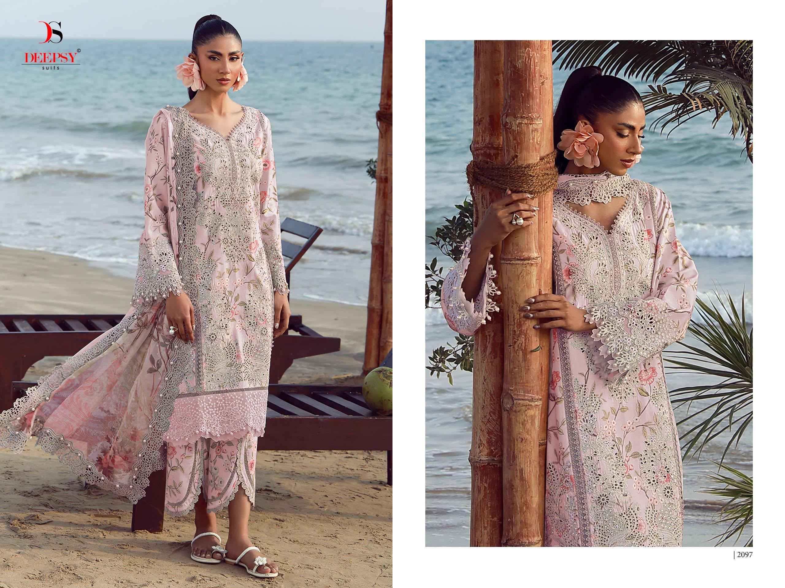 Deepsy Jade Flora Premium Vol-2 Cotton Dress Material (8 pcs Catalogue)