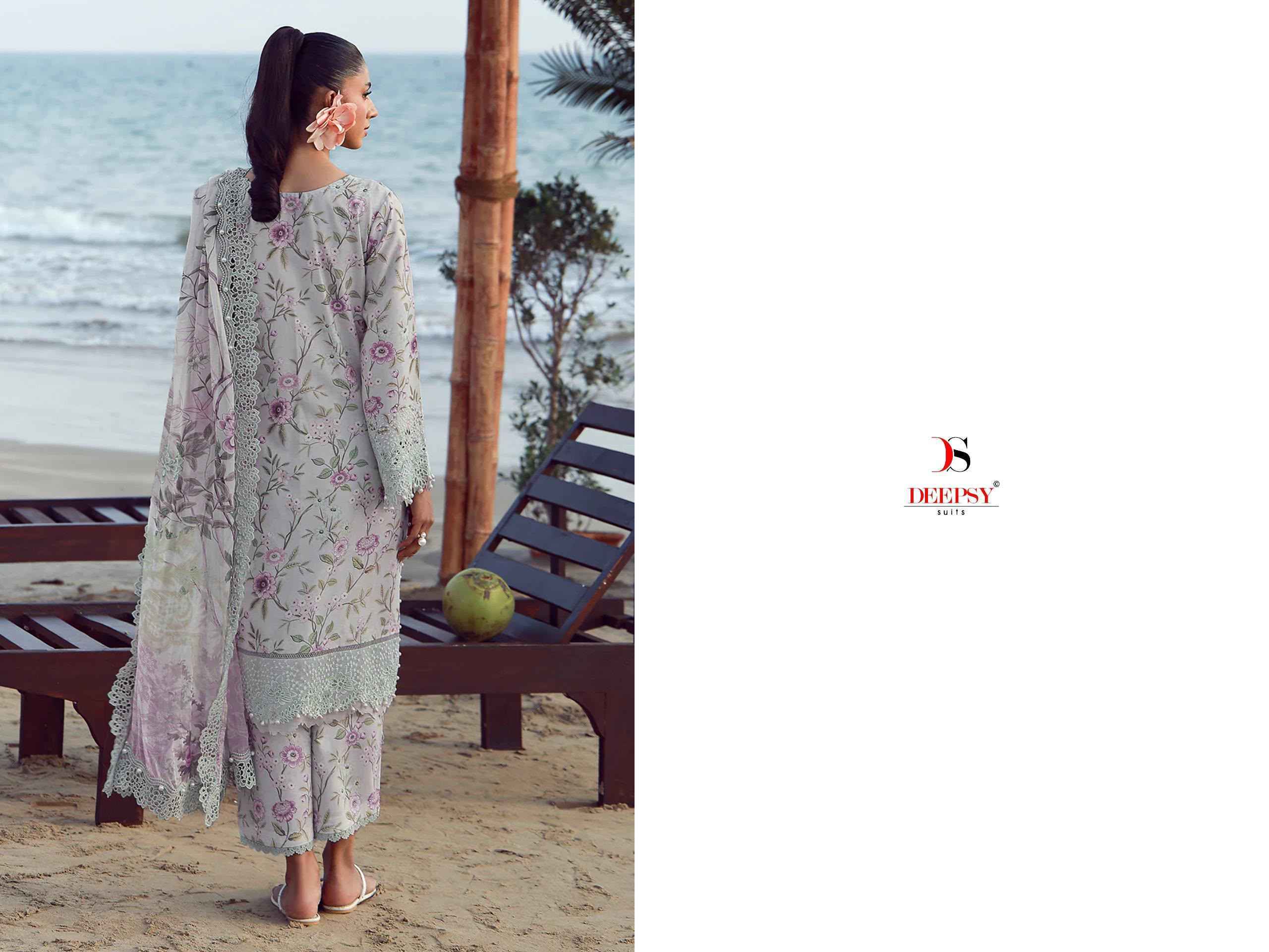 Deepsy Jade Flora Premium Vol-2 Cotton Dress Material (8 pcs Catalogue)