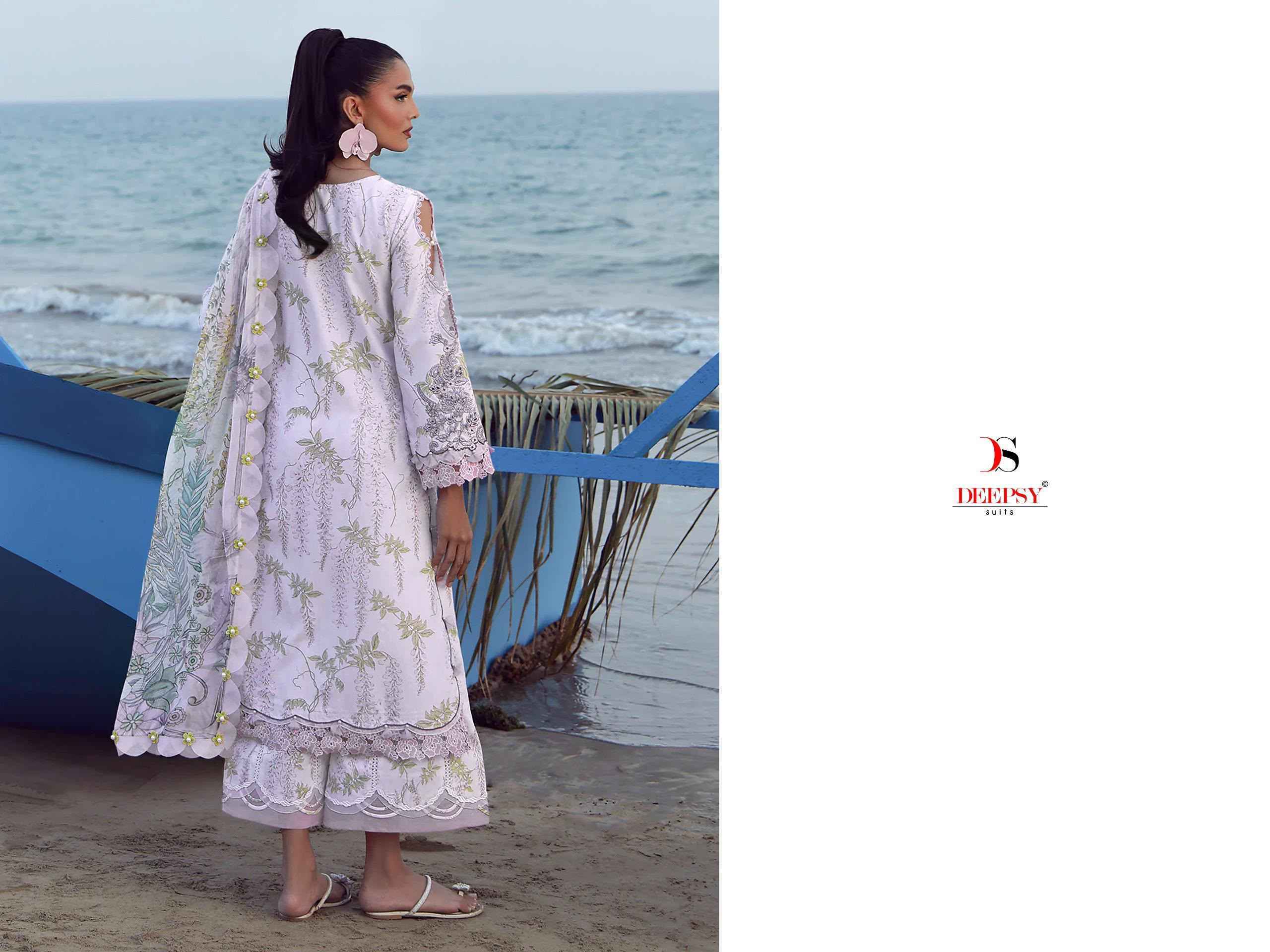 Deepsy Jade Flora Premium Vol-2 Cotton Dress Material (8 pcs Catalogue)