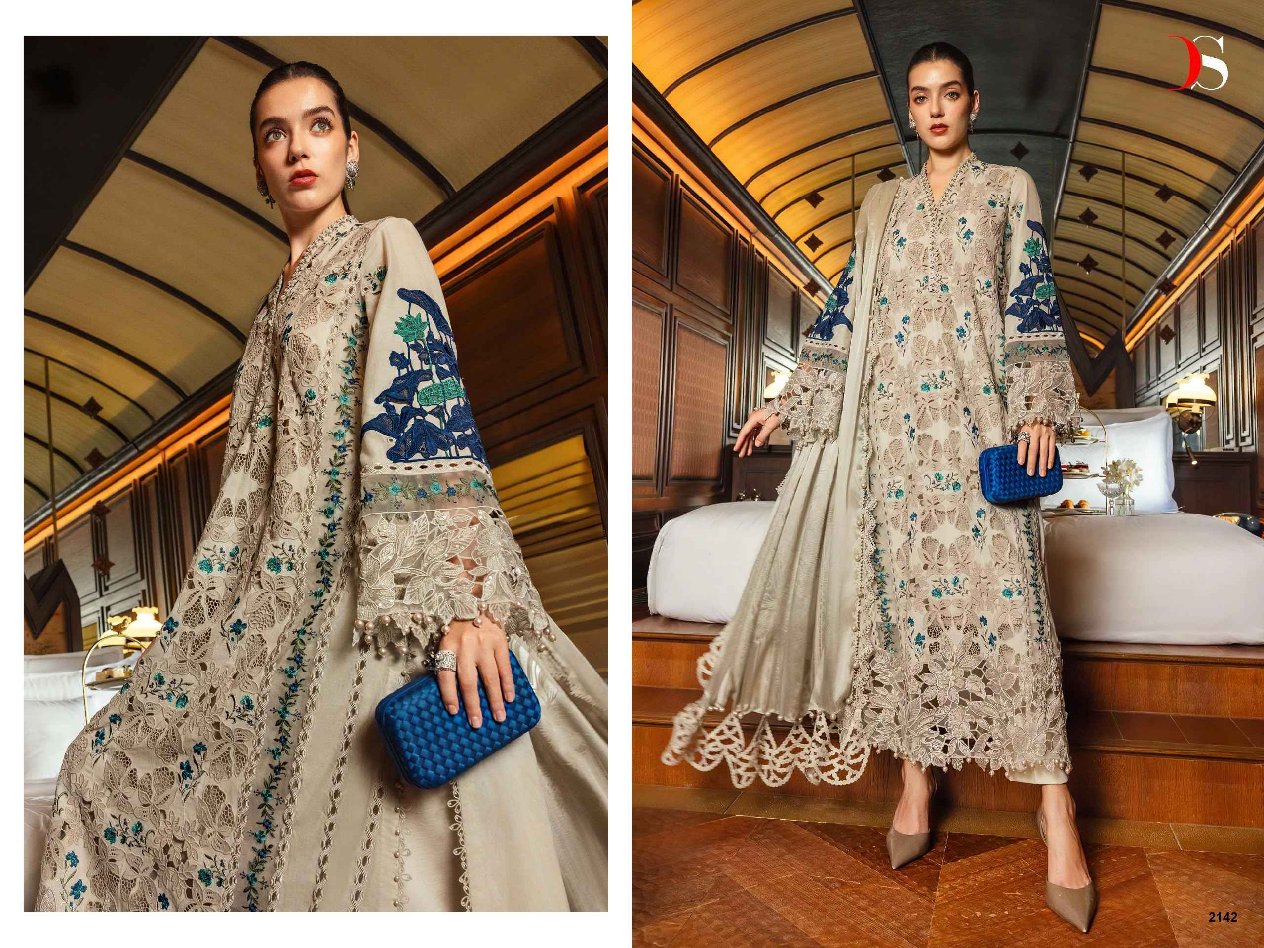 Deepsy Maria B Embroidered Vol 6 Cotton Dress Material 4 pcs Catalogue