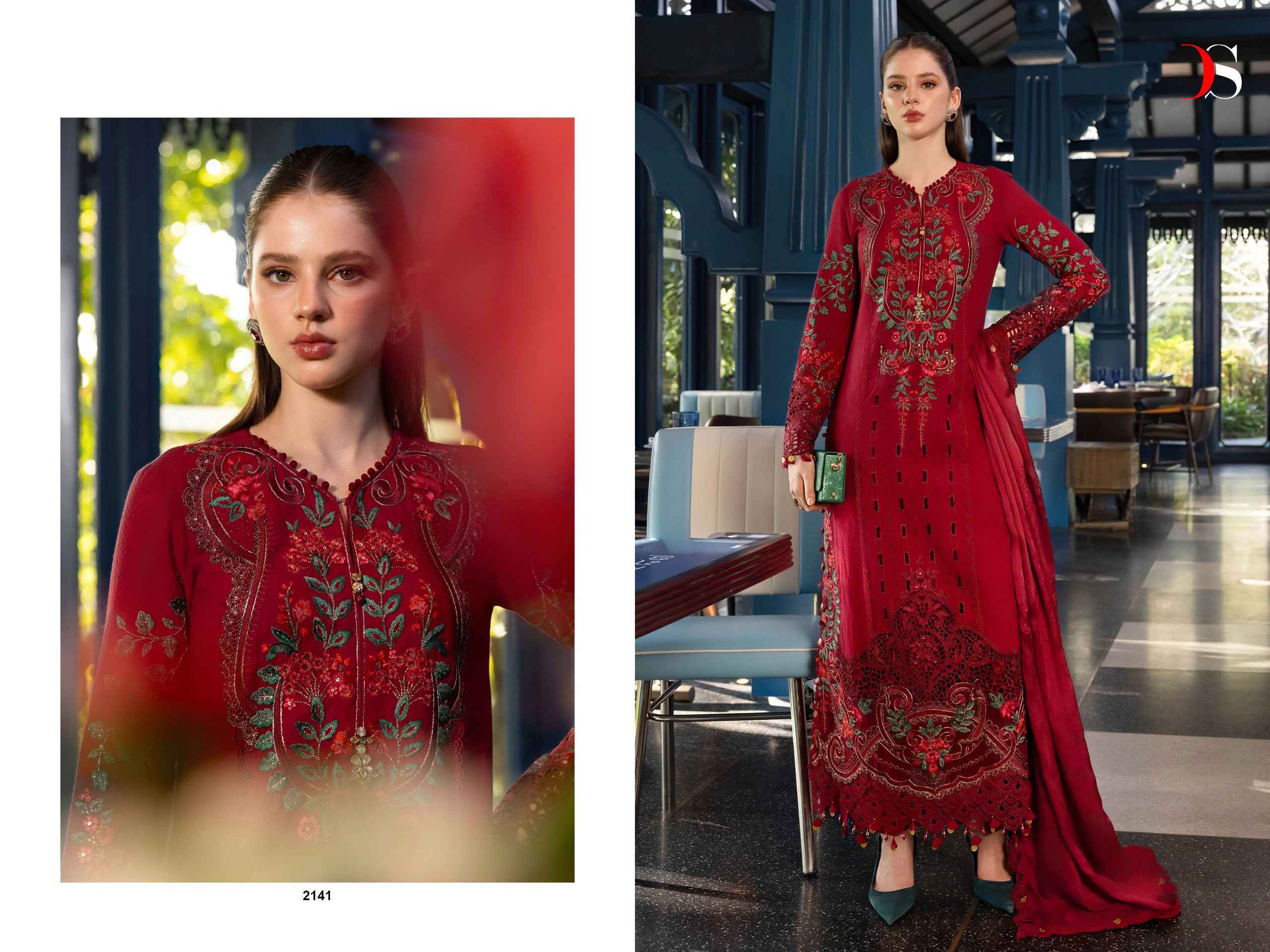 Deepsy Maria B Embroidered Vol 6 Cotton Dress Material 4 pcs Catalogue