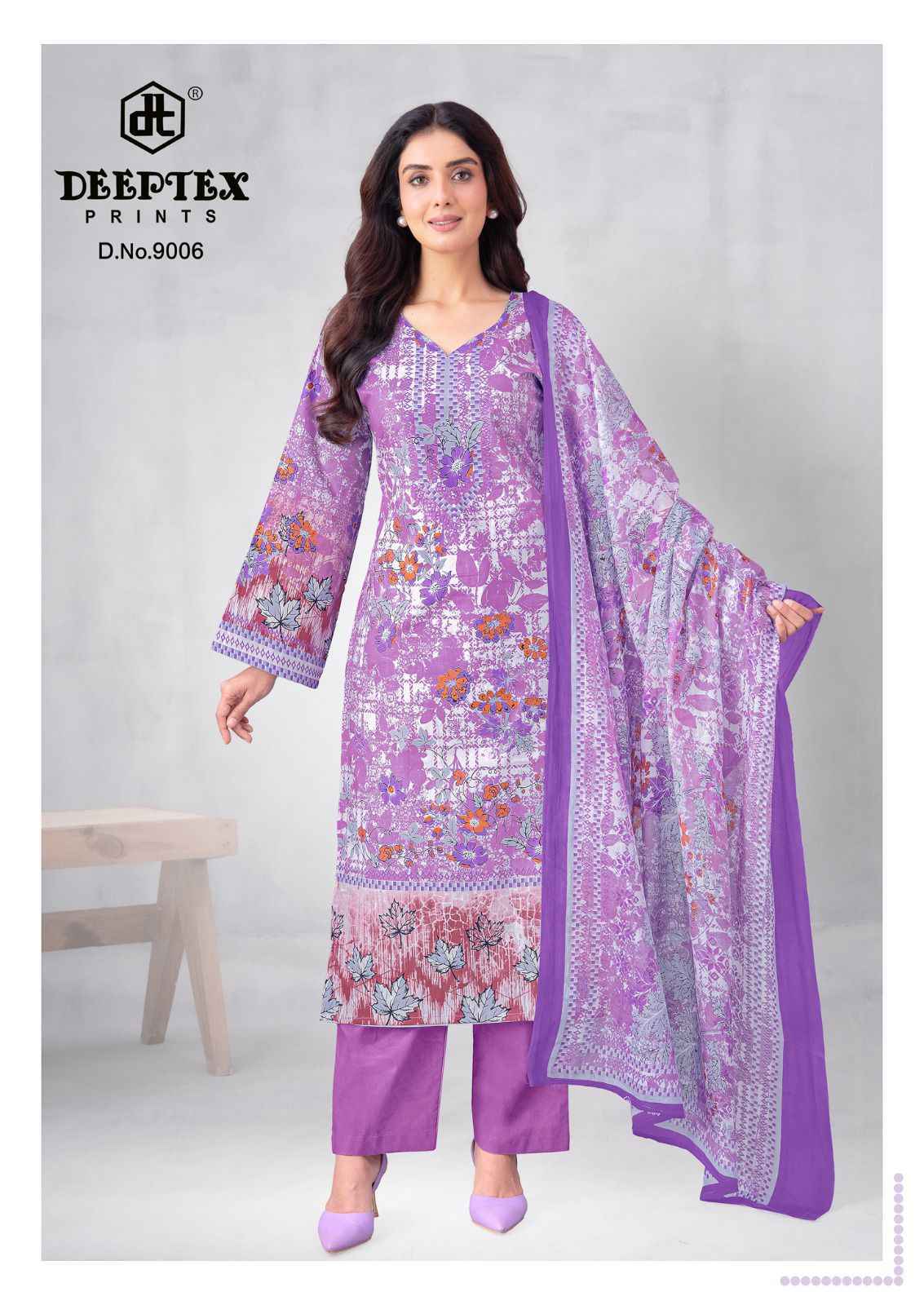 Deeptex Roohi Zara Vol-9 Readymade Lawn Cotton Dress (8 pcs Catalogue)