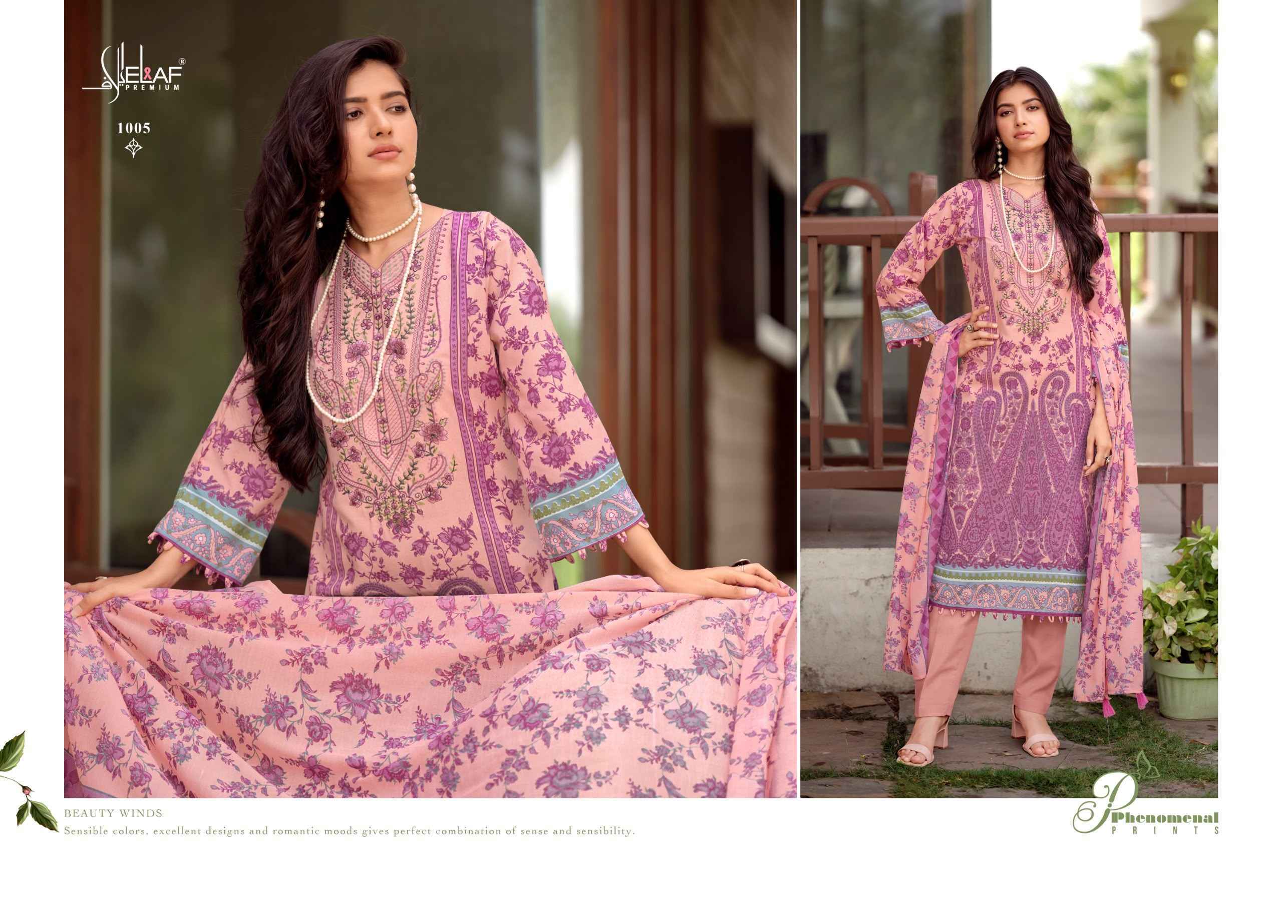 Elaf Premium Asra Jofa Vol-2 Cotton Dress Material (8 pcs Catalogue)