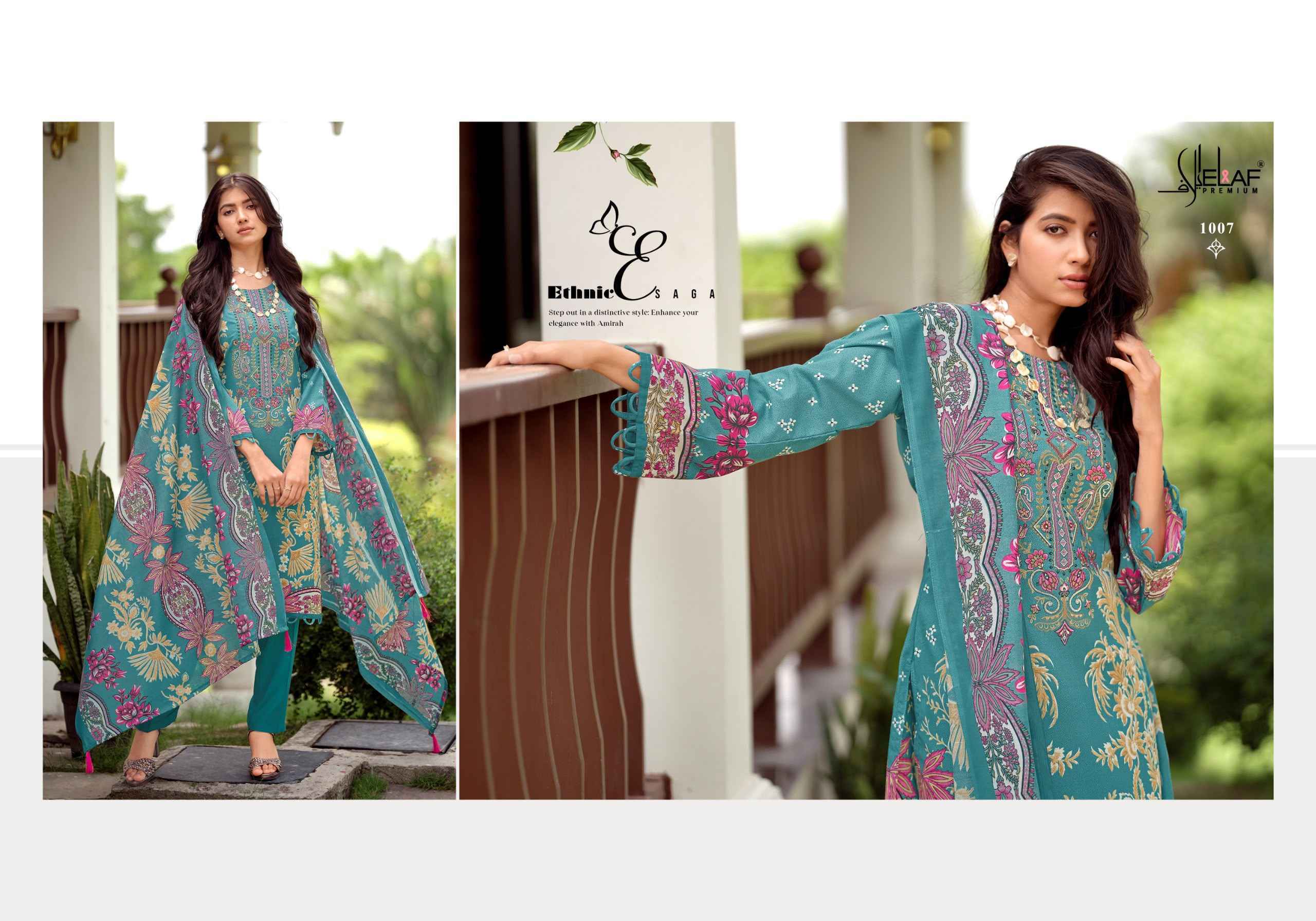 Elaf Premium Asra Jofa Vol-2 Cotton Dress Material (8 pcs Catalogue)