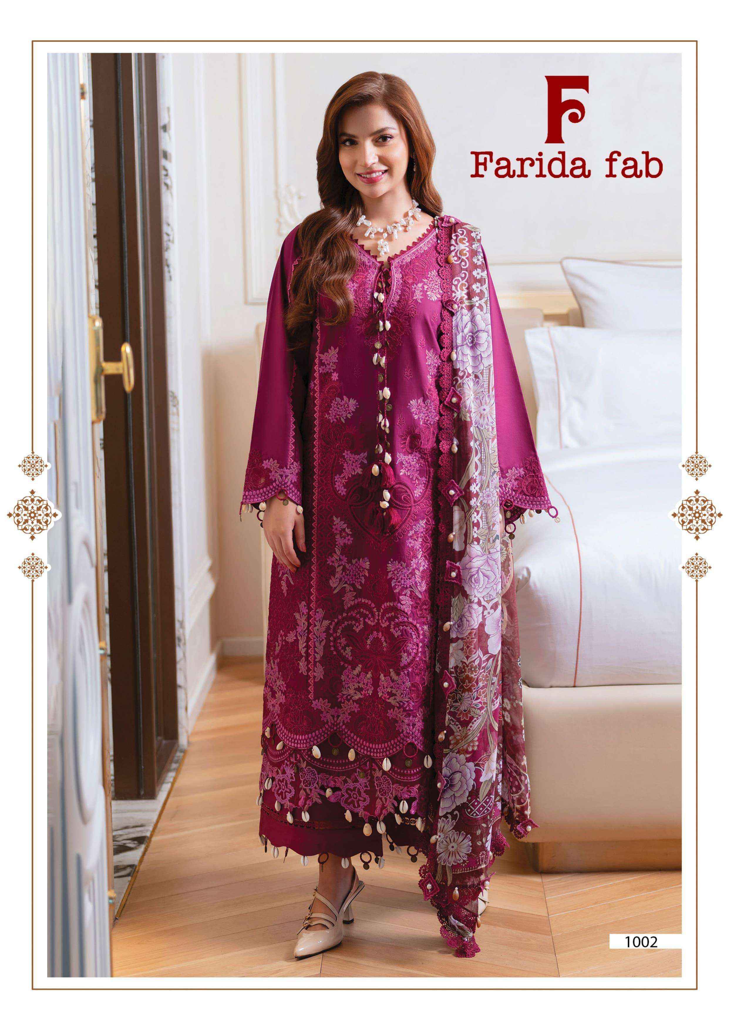 Farida Fab Julfat Vol-11 Readymade Cotton Dress (6 pcs Catalogue)