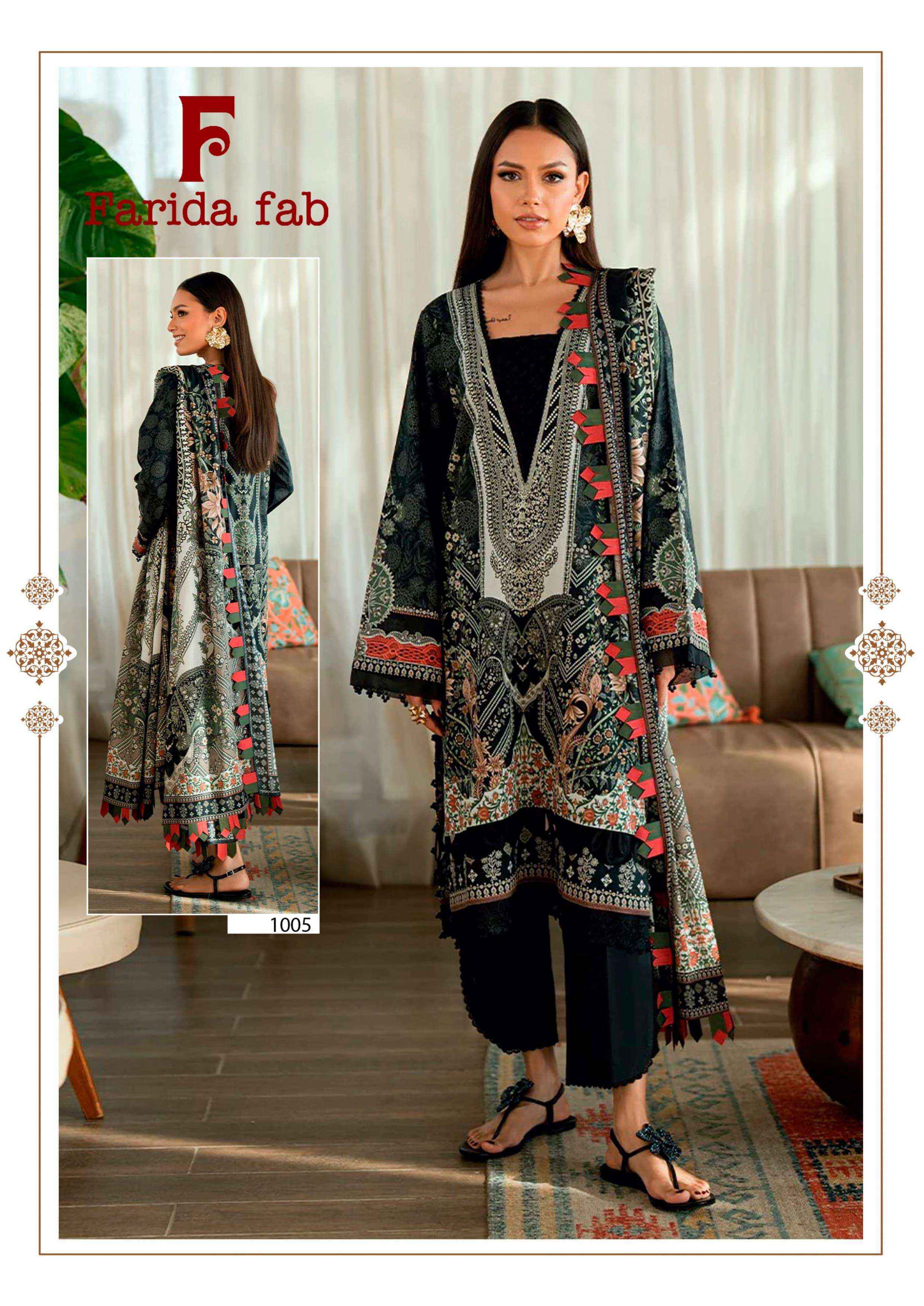 Farida Fab Julfat Vol-11 Readymade Cotton Dress (6 pcs Catalogue)