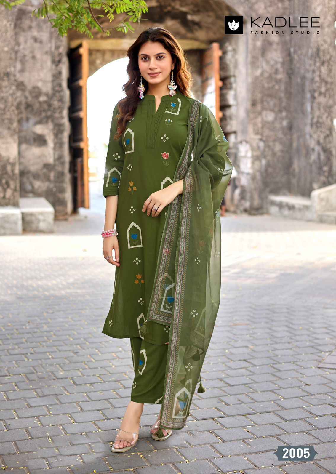 Kadlee Classy Look Rayon Readymade Suit (6 pcs Catalogue)