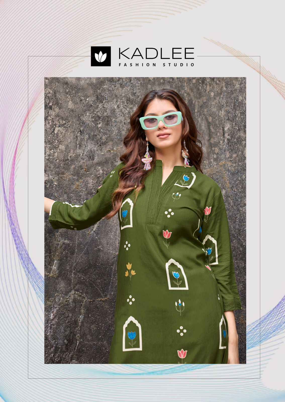 Kadlee Classy Look Rayon Readymade Suit (6 pcs Catalogue)