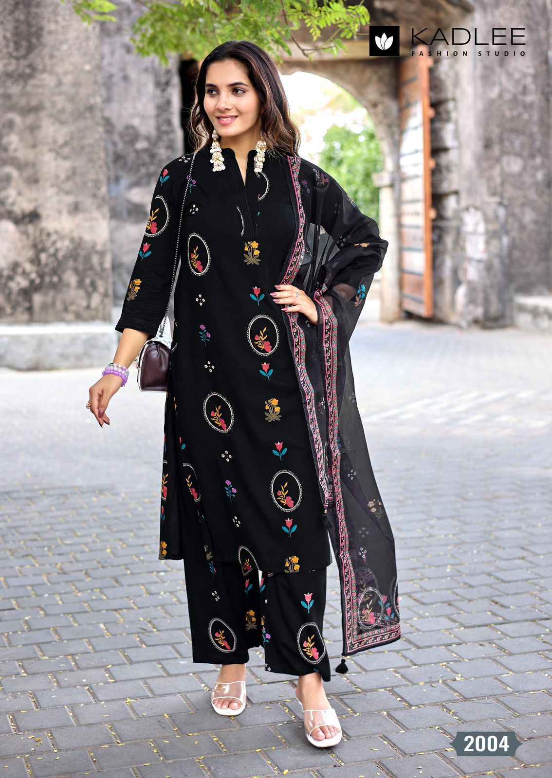 Kadlee Classy Look Rayon Readymade Suit (6 pcs Catalogue)