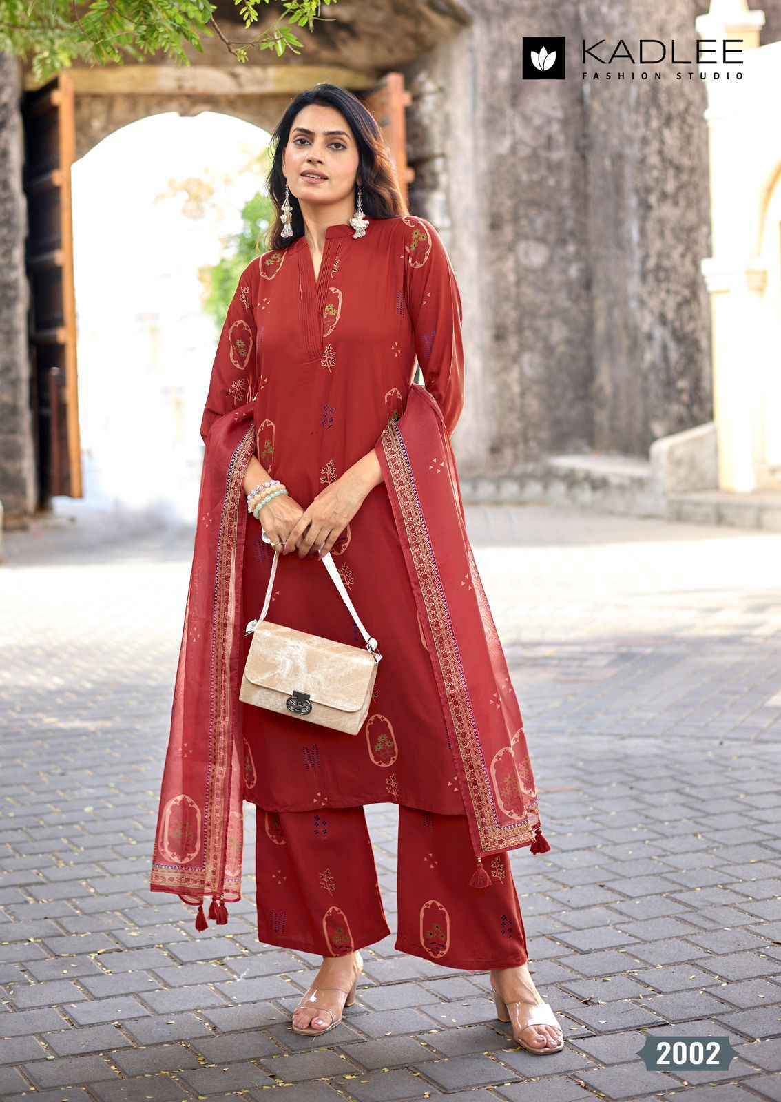 Kadlee Classy Look Rayon Readymade Suit (6 pcs Catalogue)