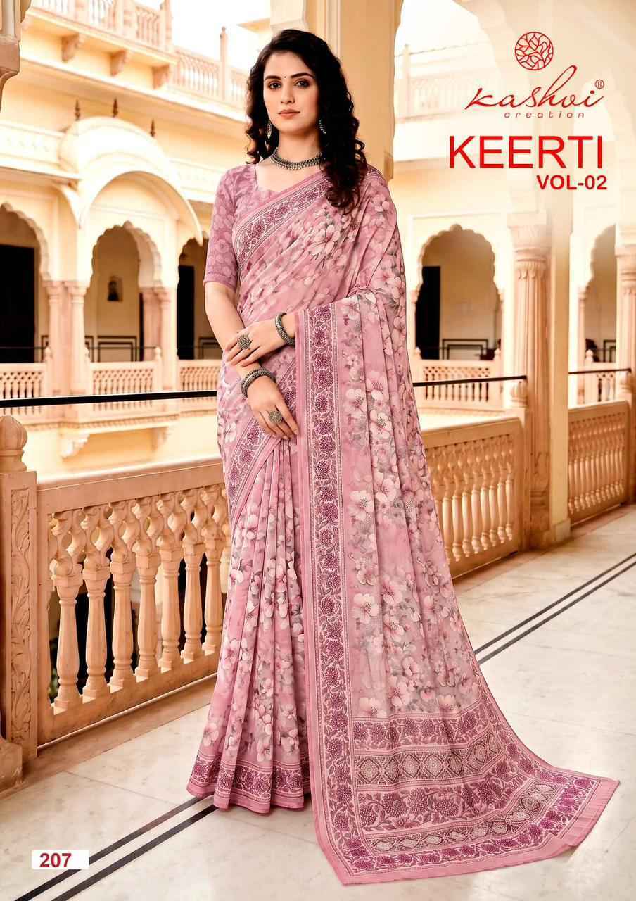 Kashvi Keerti Vol 2 Raga Digital Saree 8 pcs Catalogue