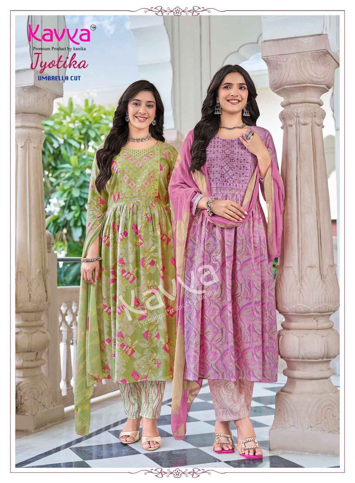 Kavya Jyotika Vol-37 Capsule Readymade Suit (10 pcs Catalogue)