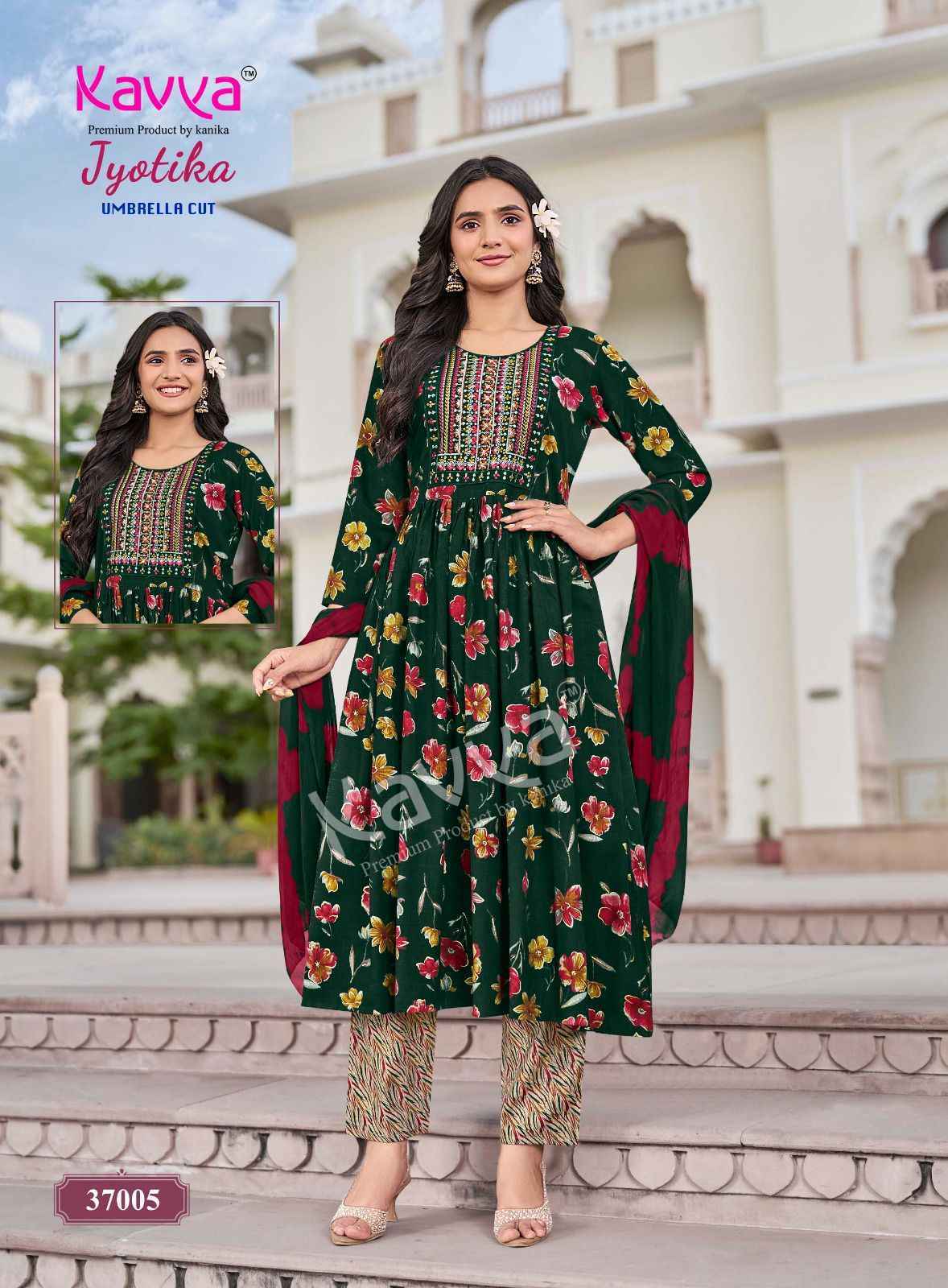 Kavya Jyotika Vol-37 Capsule Readymade Suit (10 pcs Catalogue)
