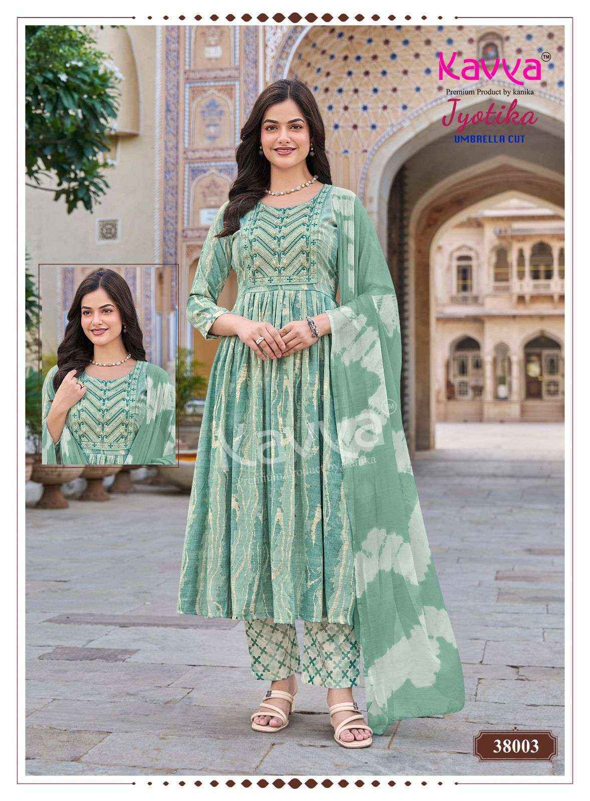 Kavya Jyotika Vol-38 Capsule Readymade Suit (10 pcs Catalogue)