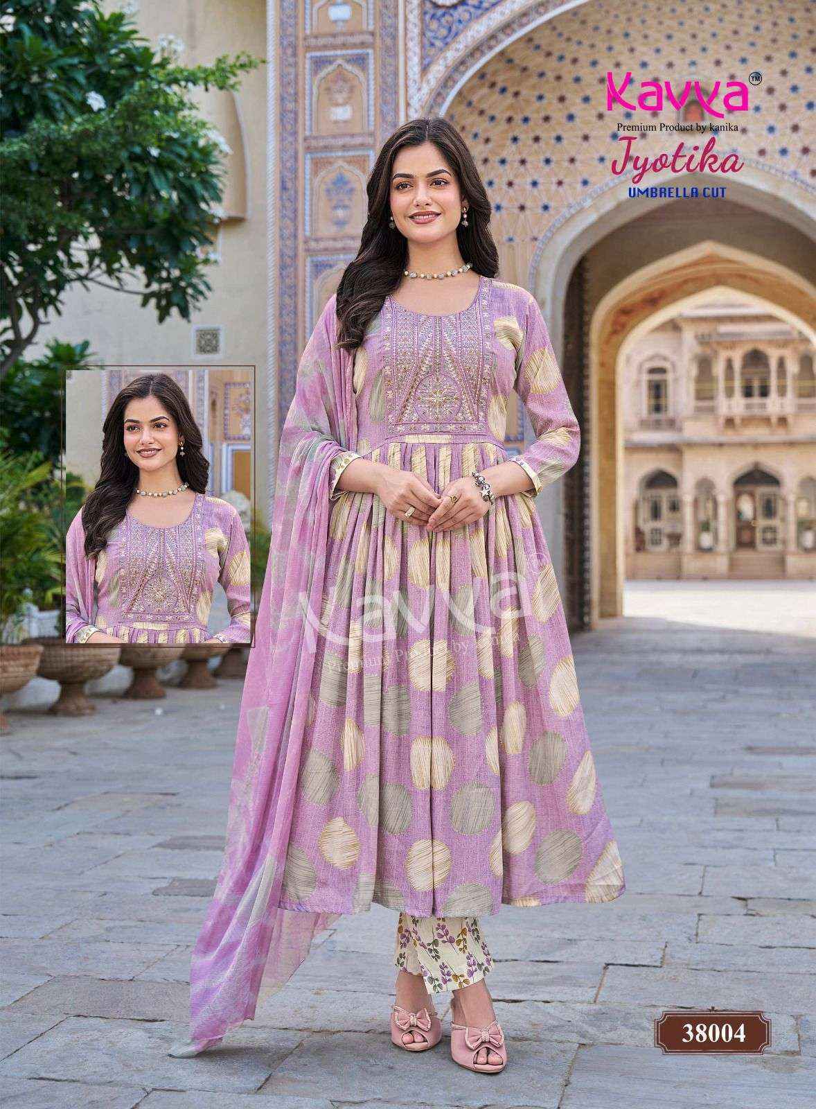 Kavya Jyotika Vol-38 Capsule Readymade Suit (10 pcs Catalogue)