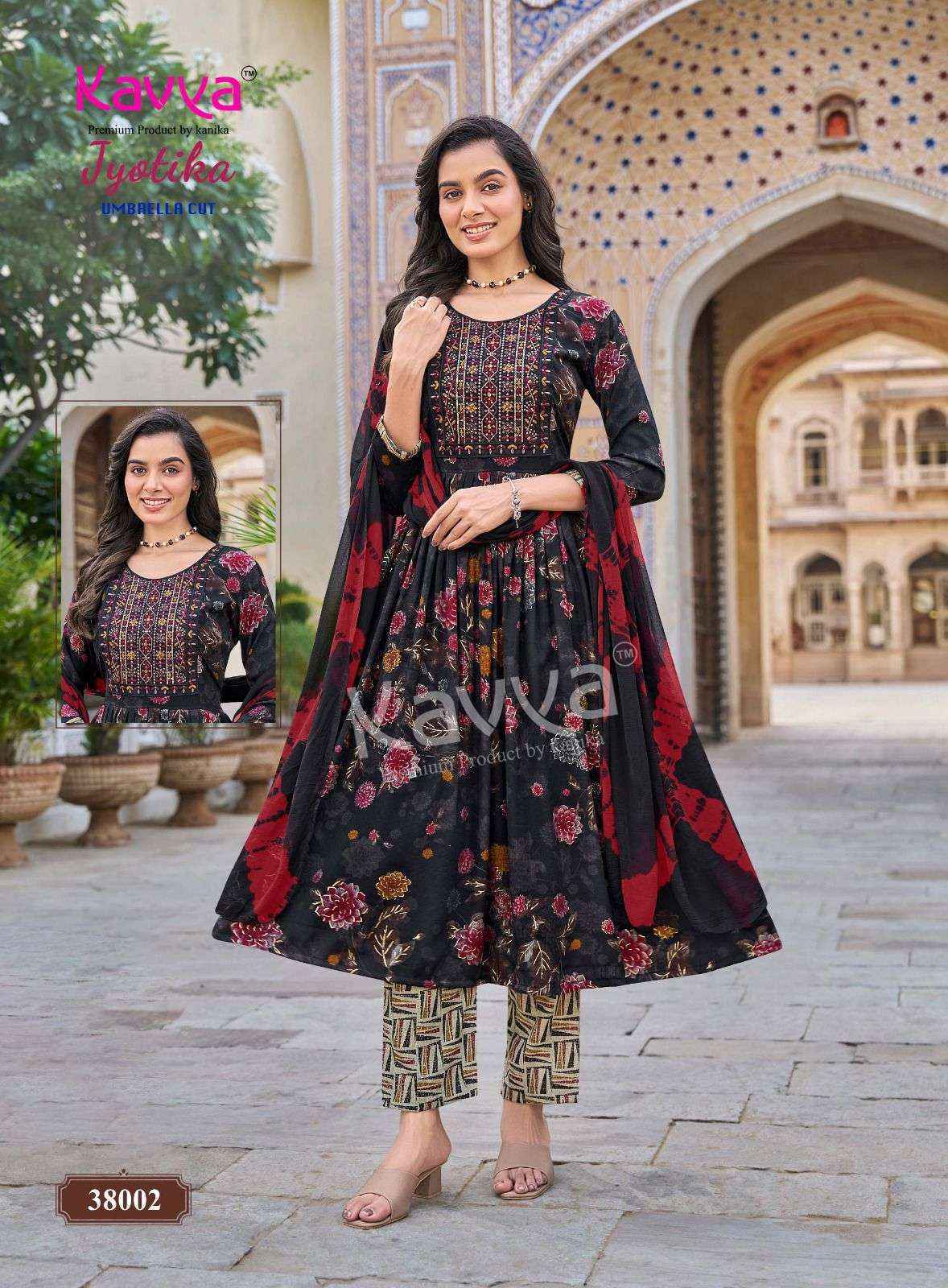 Kavya Jyotika Vol-38 Capsule Readymade Suit (10 pcs Catalogue)
