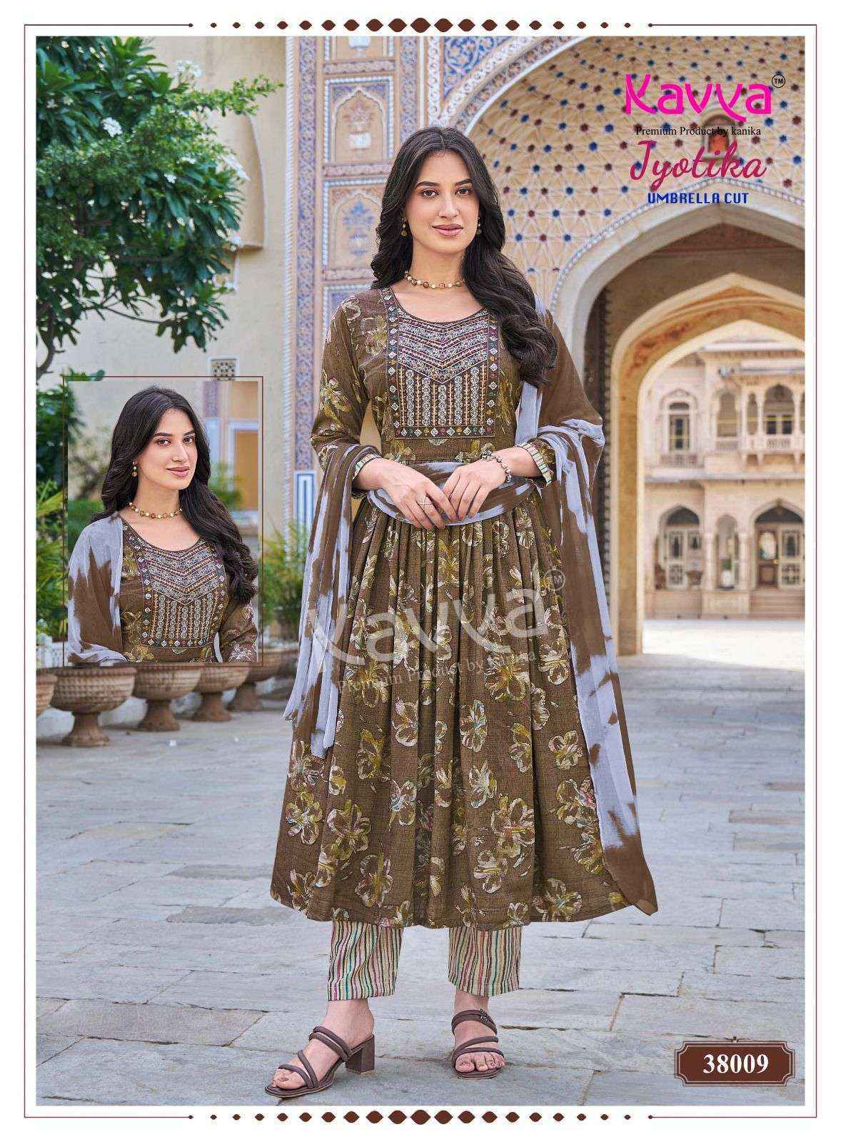 Kavya Jyotika Vol-38 Capsule Readymade Suit (10 pcs Catalogue)