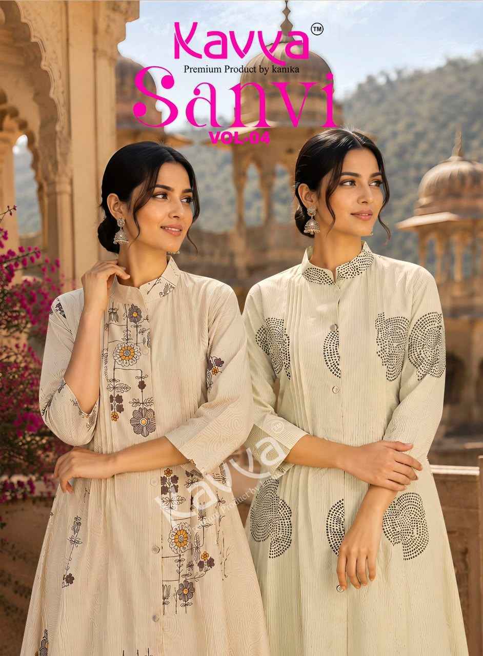 Kavya Sanvi Vol 4 Cotton Co Ord Set 10 pcs Catalogue