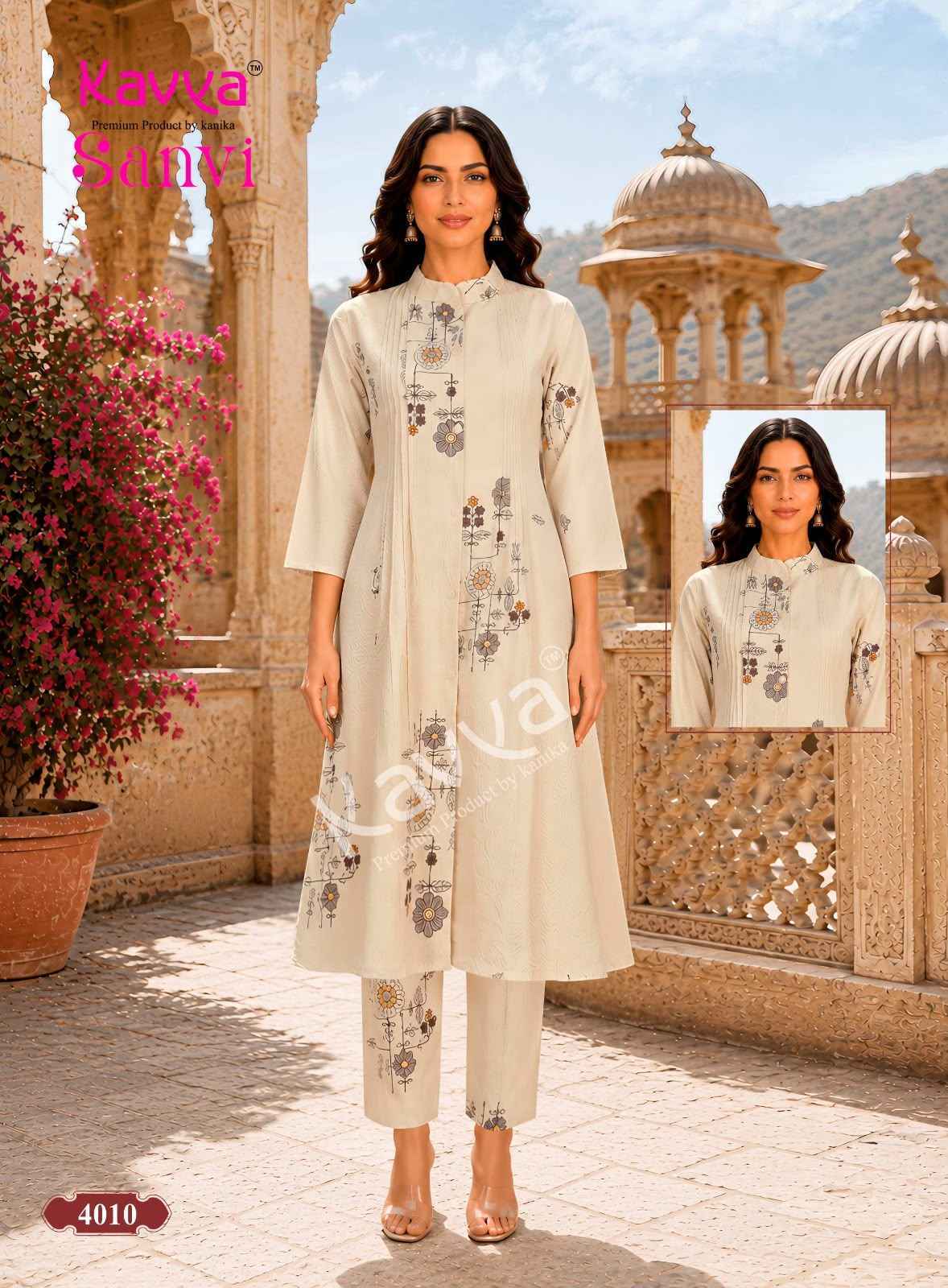 Kavya Sanvi Vol 4 Cotton Co Ord Set 10 pcs Catalogue