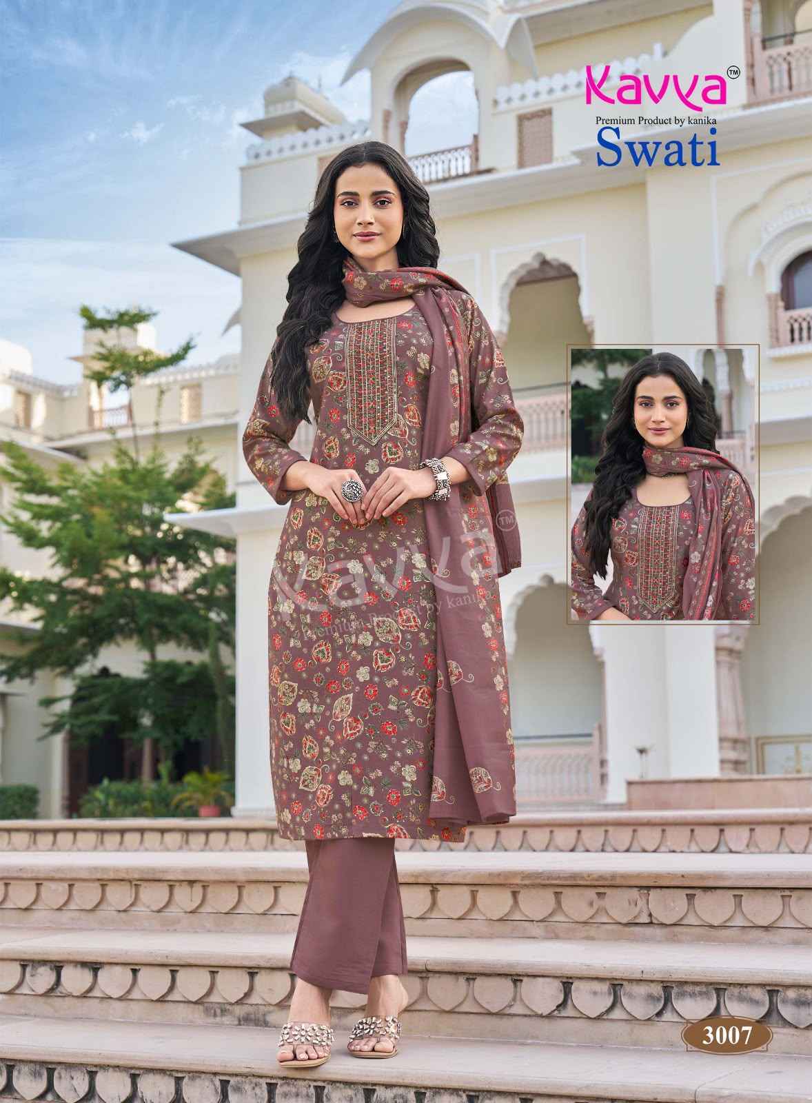 Kavya Swati Vol 3 Chanderi Modal Kurti Combo 10 pcs Catalogue