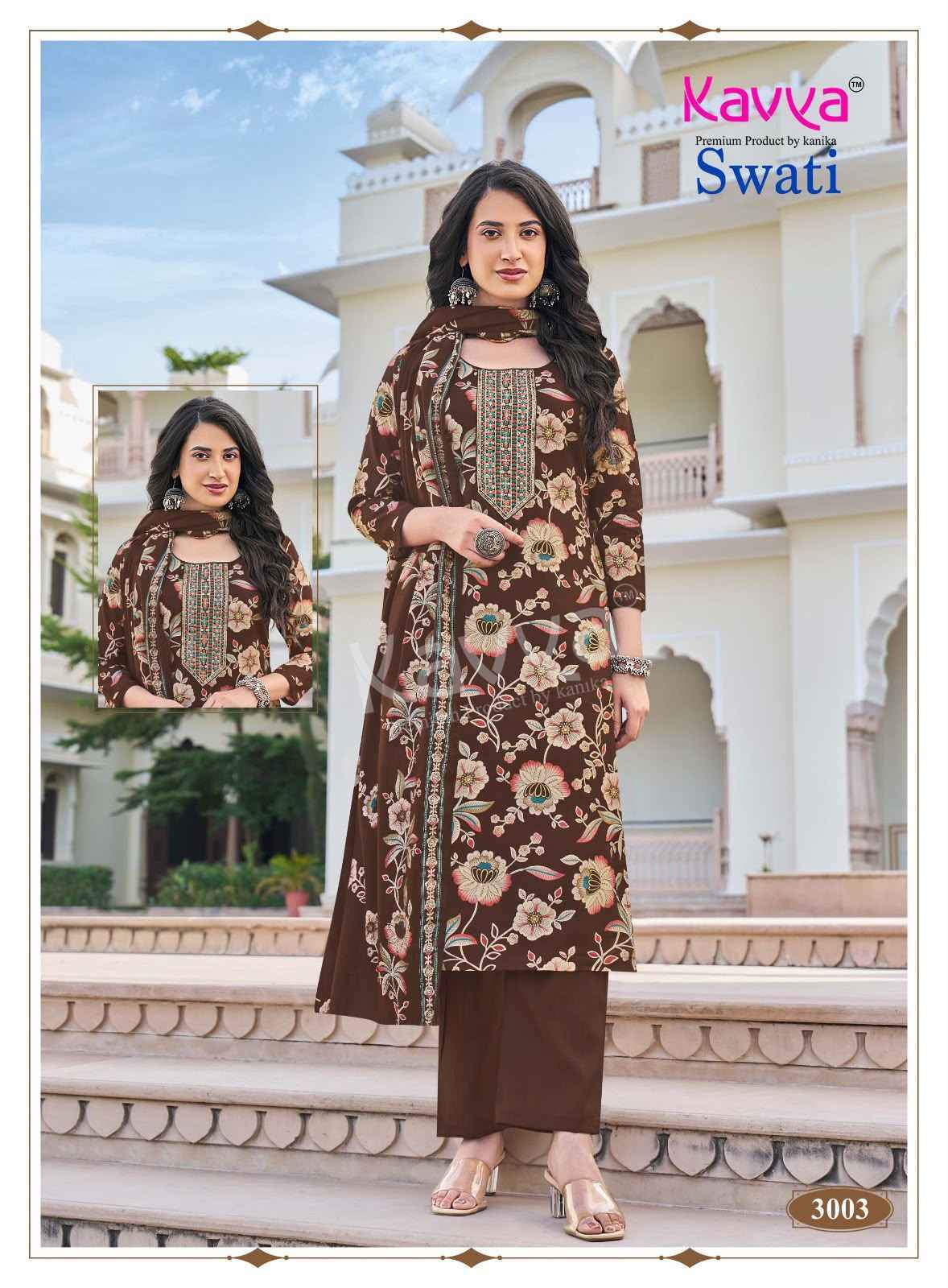 Kavya Swati Vol 3 Chanderi Modal Kurti Combo 10 pcs Catalogue
