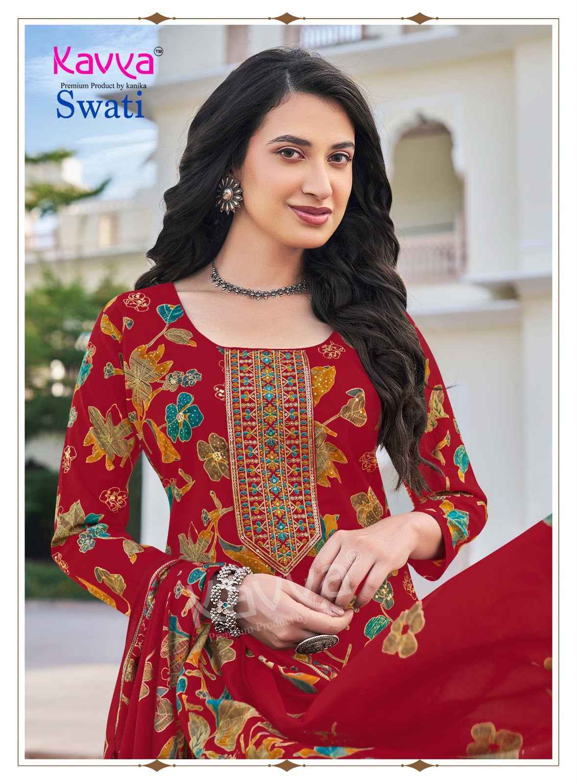 Kavya Swati Vol 3 Chanderi Modal Kurti Combo 10 pcs Catalogue