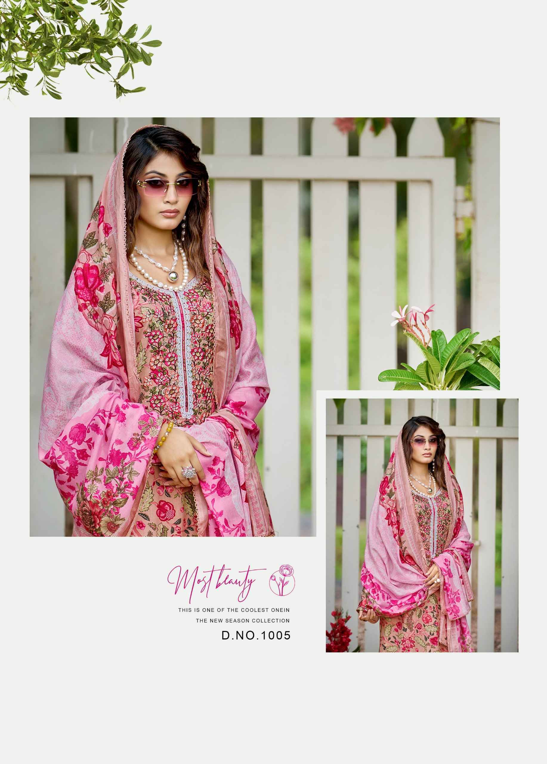 Kavyakala Riwayat Vol 3 Lawn Cotton Dress Material 8 pcs Catalogue
