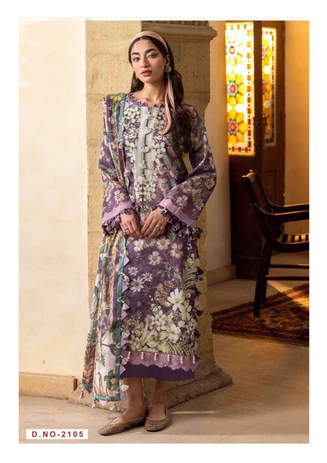 Keval Fab Ellija B Vol-21 Cotton Dress Material (6 pcs Catalogue)