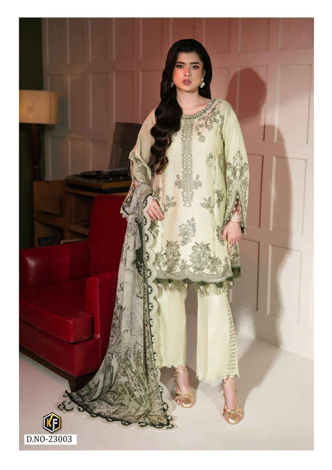Keval Fab K Kasha Vol 23 Cotton Dress Material 6 pc Cataloge