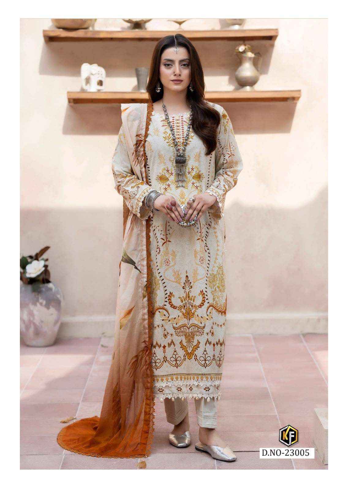 Keval Fab K Kasha Vol 23 Cotton Dress Material 6 pc Cataloge